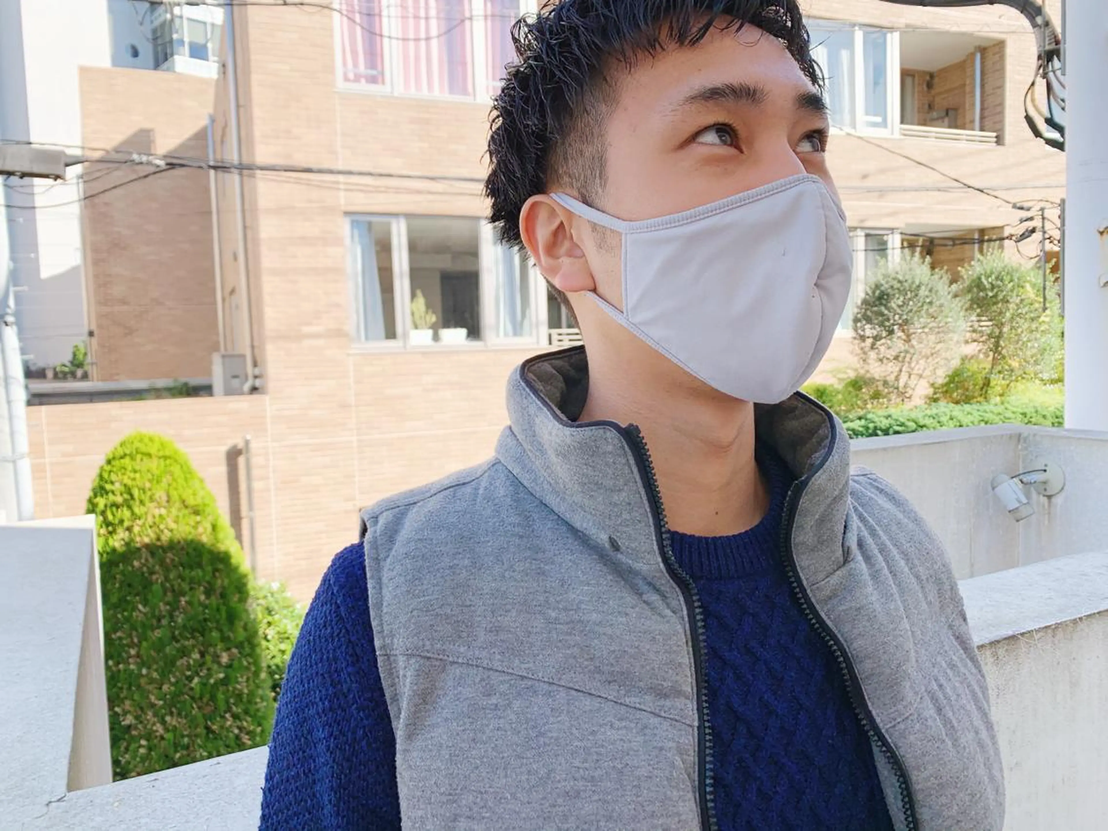 ショート パーマ メンズ カット パーマ トリートメント タカハシ ハヤトのヘアスタイル