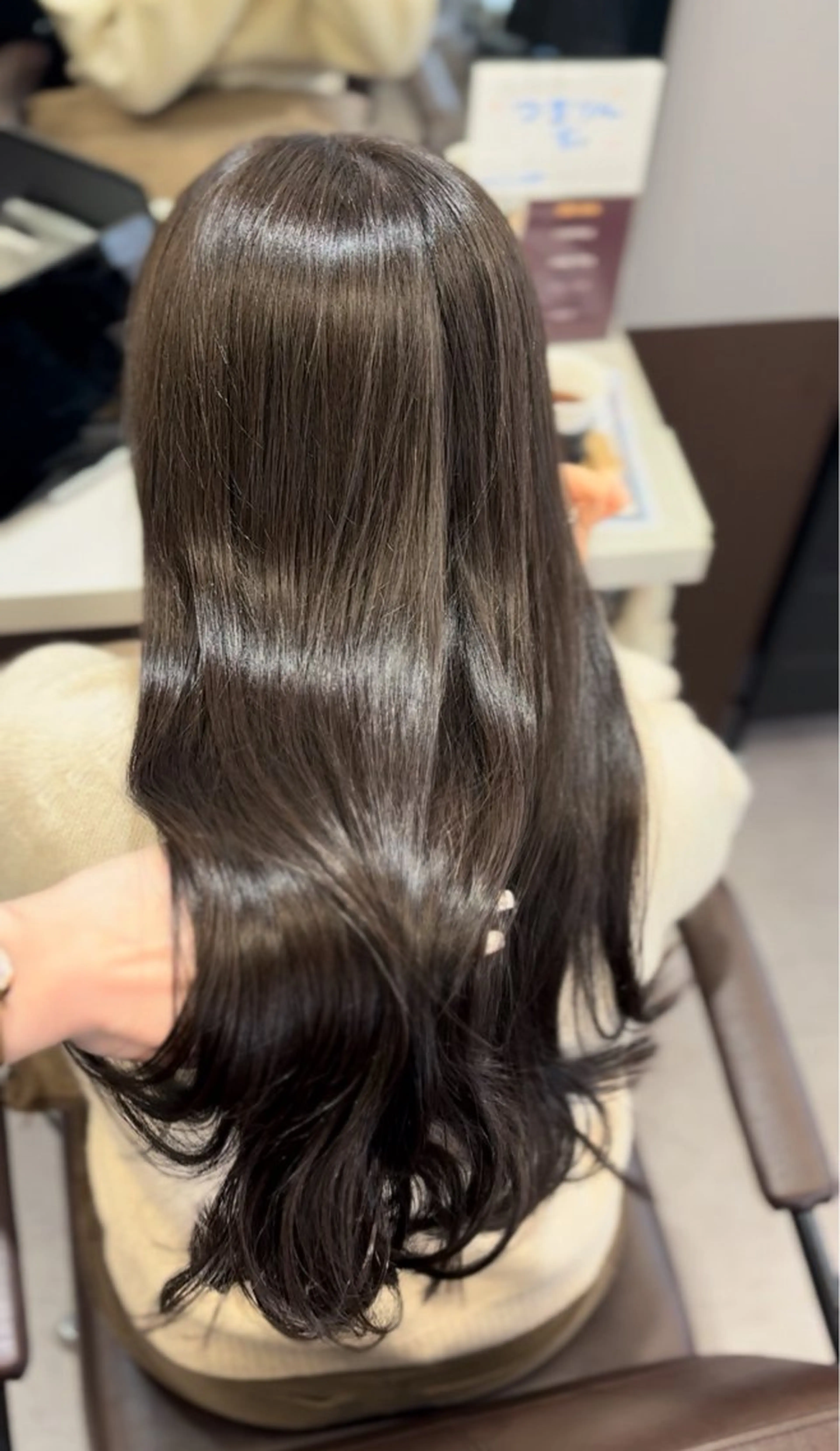 ロング カット ヘアカラー トリートメント 梅田/髪質改善× 艶カラー💎miyuのヘアスタイル