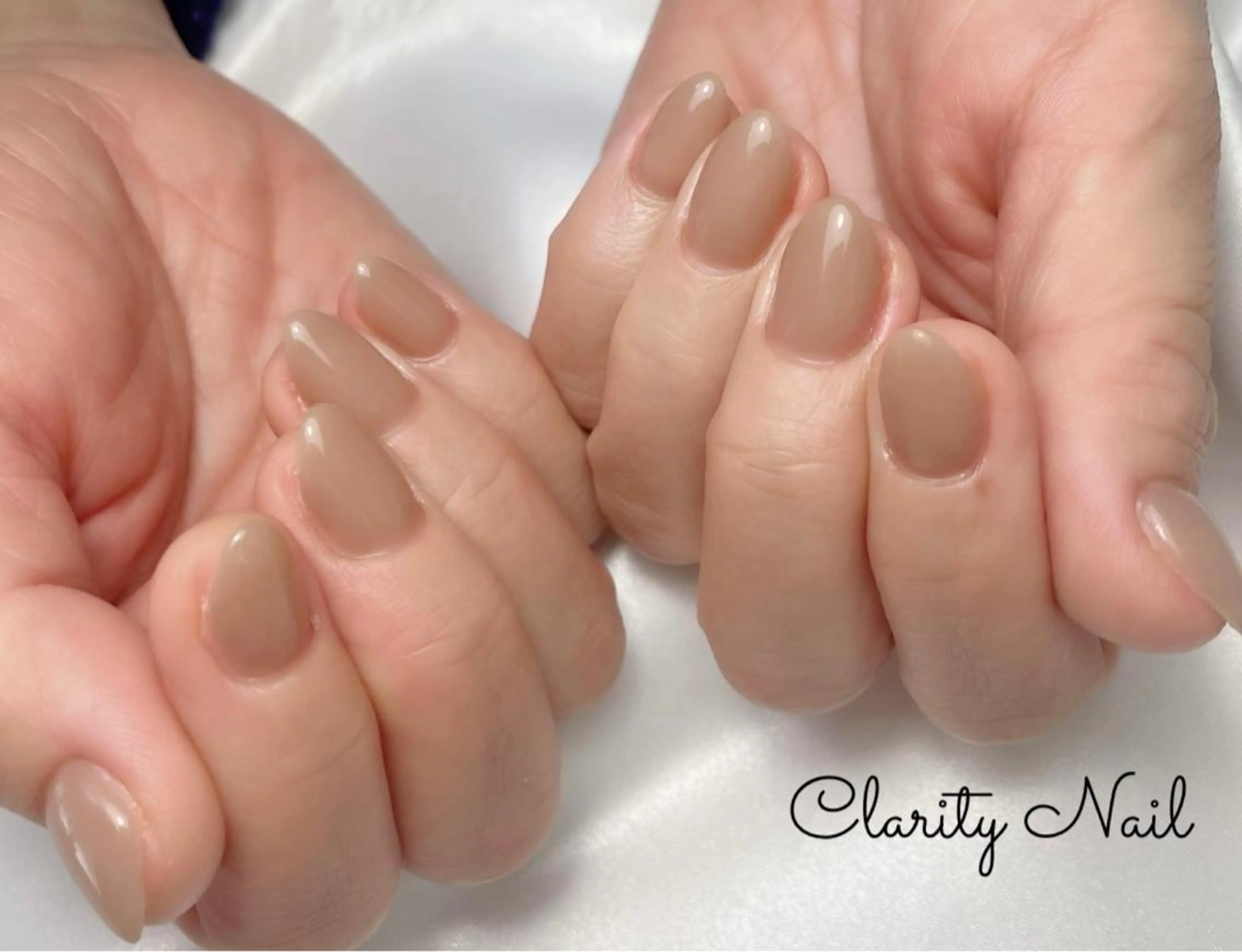 ネイル ワンカラーネイル ハンドネイル Clarity Nailのネイルデザイン