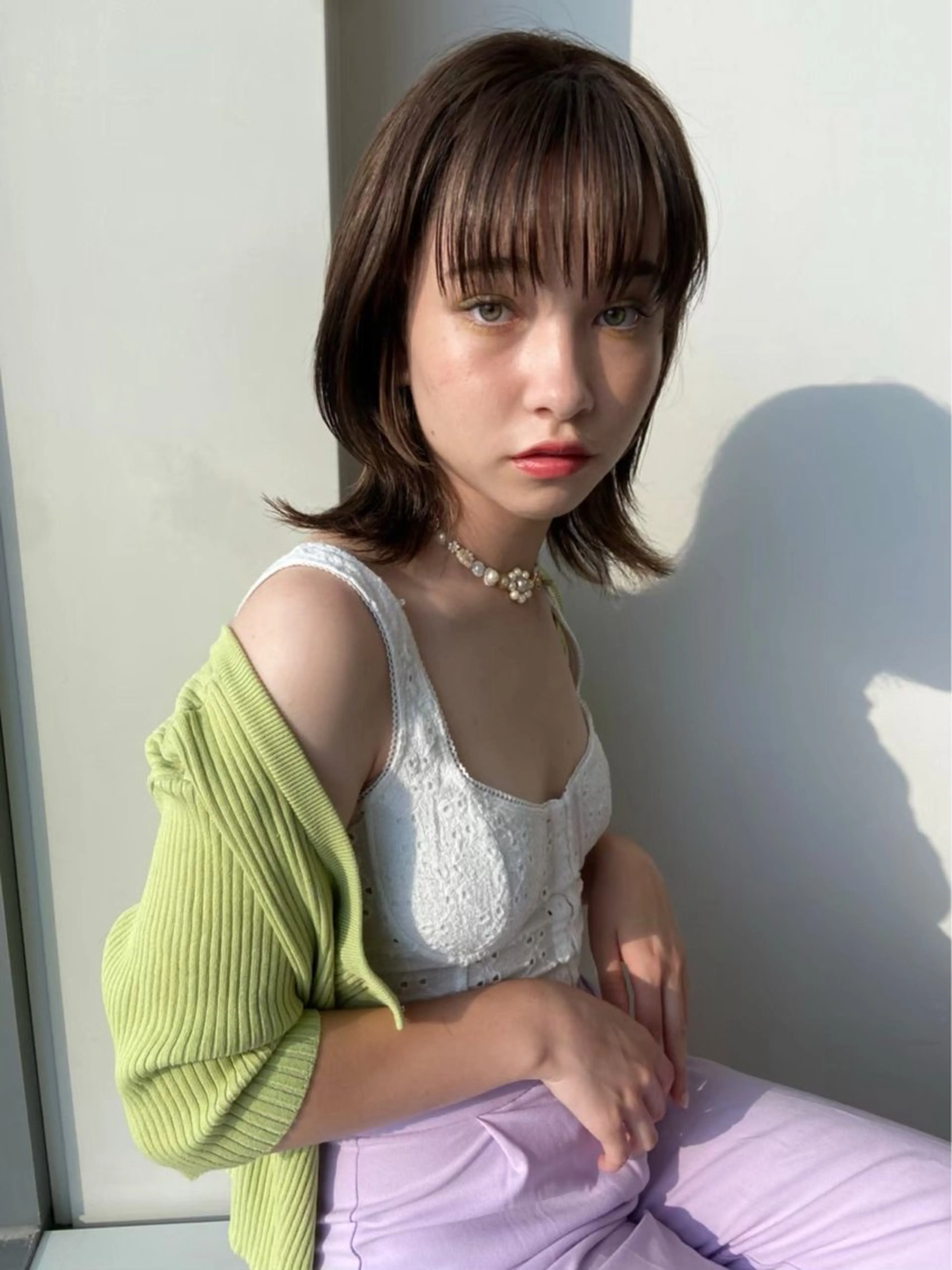 カラー カラーモデル募集/ あやね☁໒꒱·ﾟのヘアスタイル