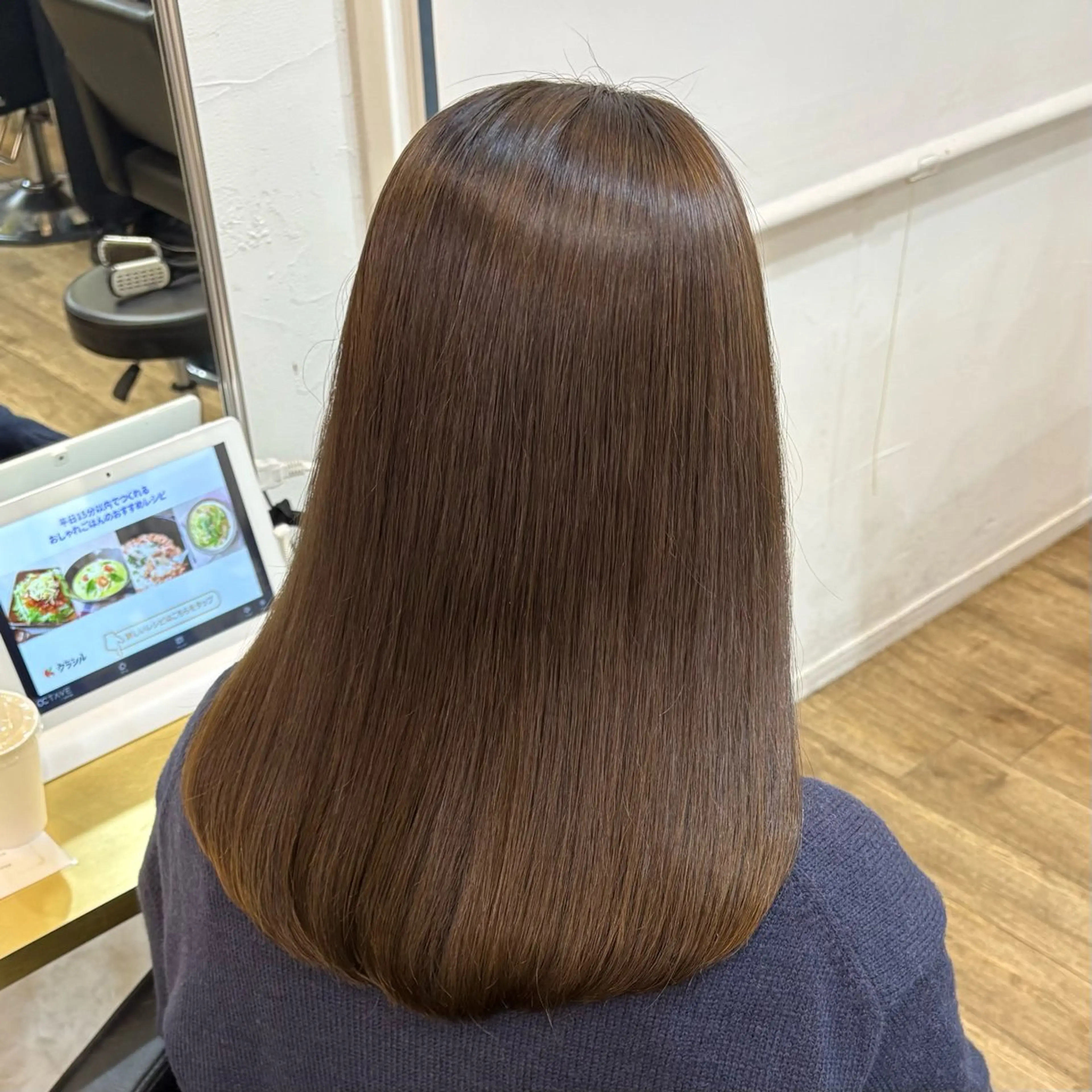 ミディアム ヘアカラー 髪質改善特化／透明感 カラー／ＡＫＡＮＥ♡のヘアスタイル