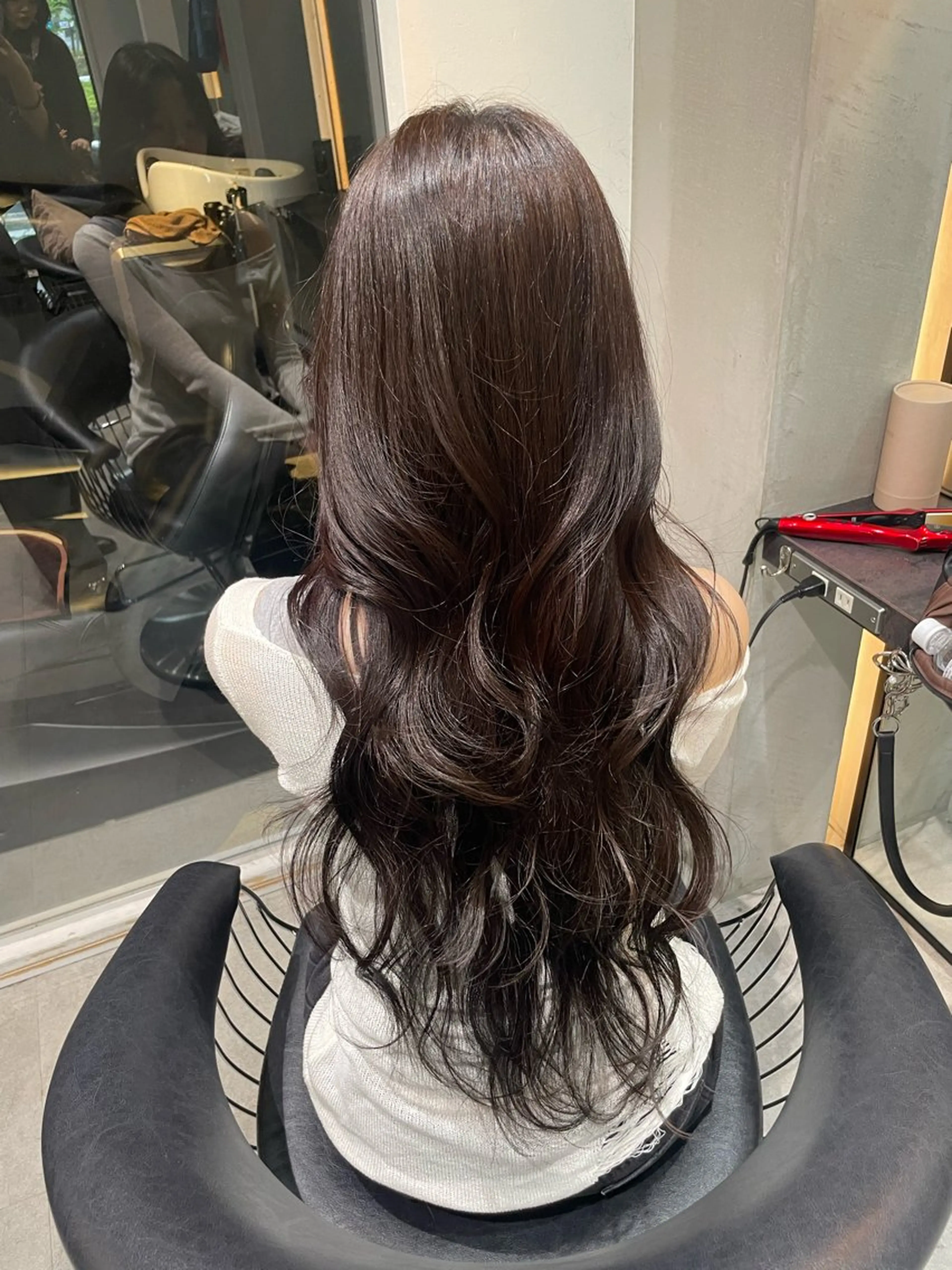 ロング カット ヘアカラー トリートメント 🐥ボブ/レイヤー 髪質改善/halcaのヘアスタイル