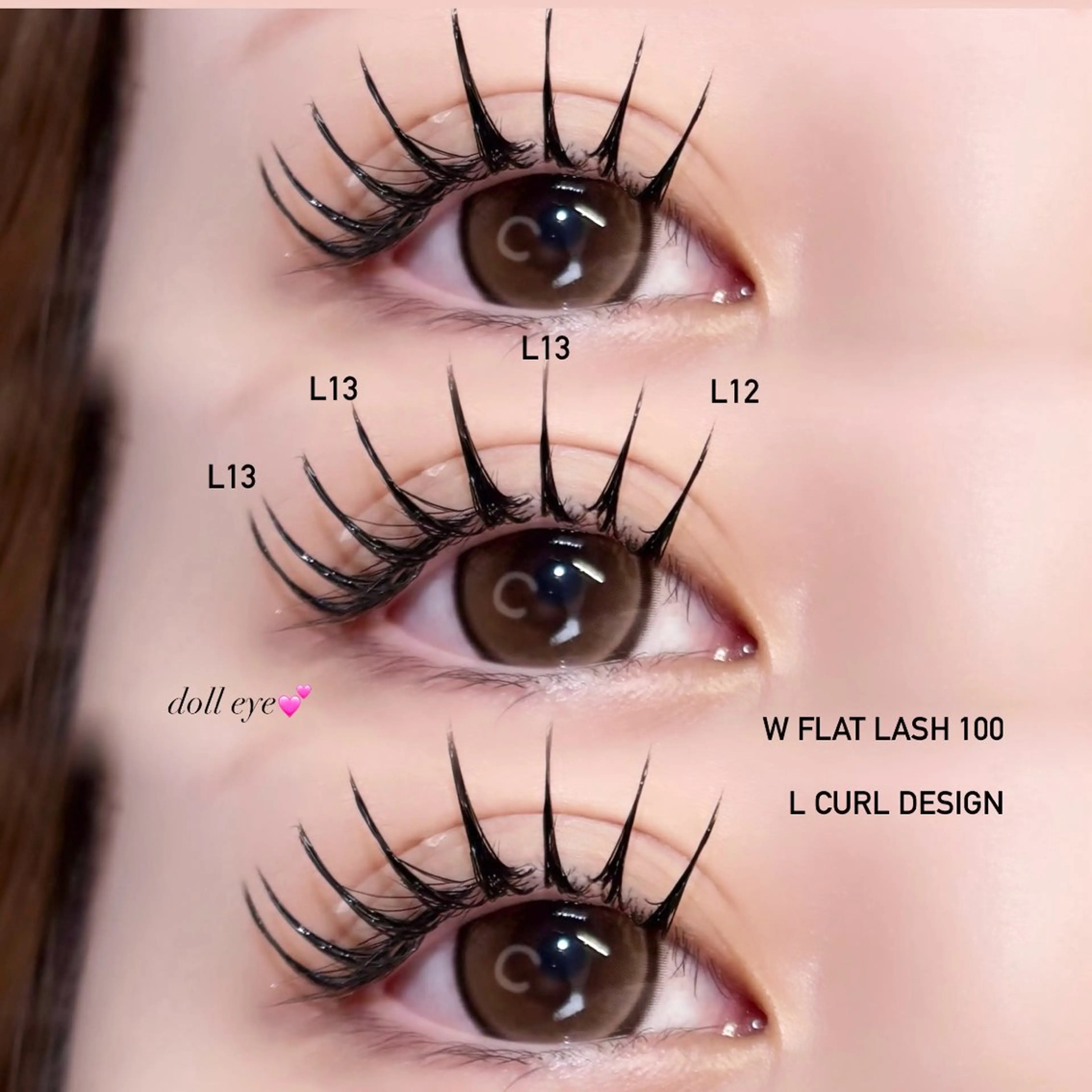 マツエク・マツパ マツエク LILY立川🩶 RINKAのマツエク・マツパデザイン