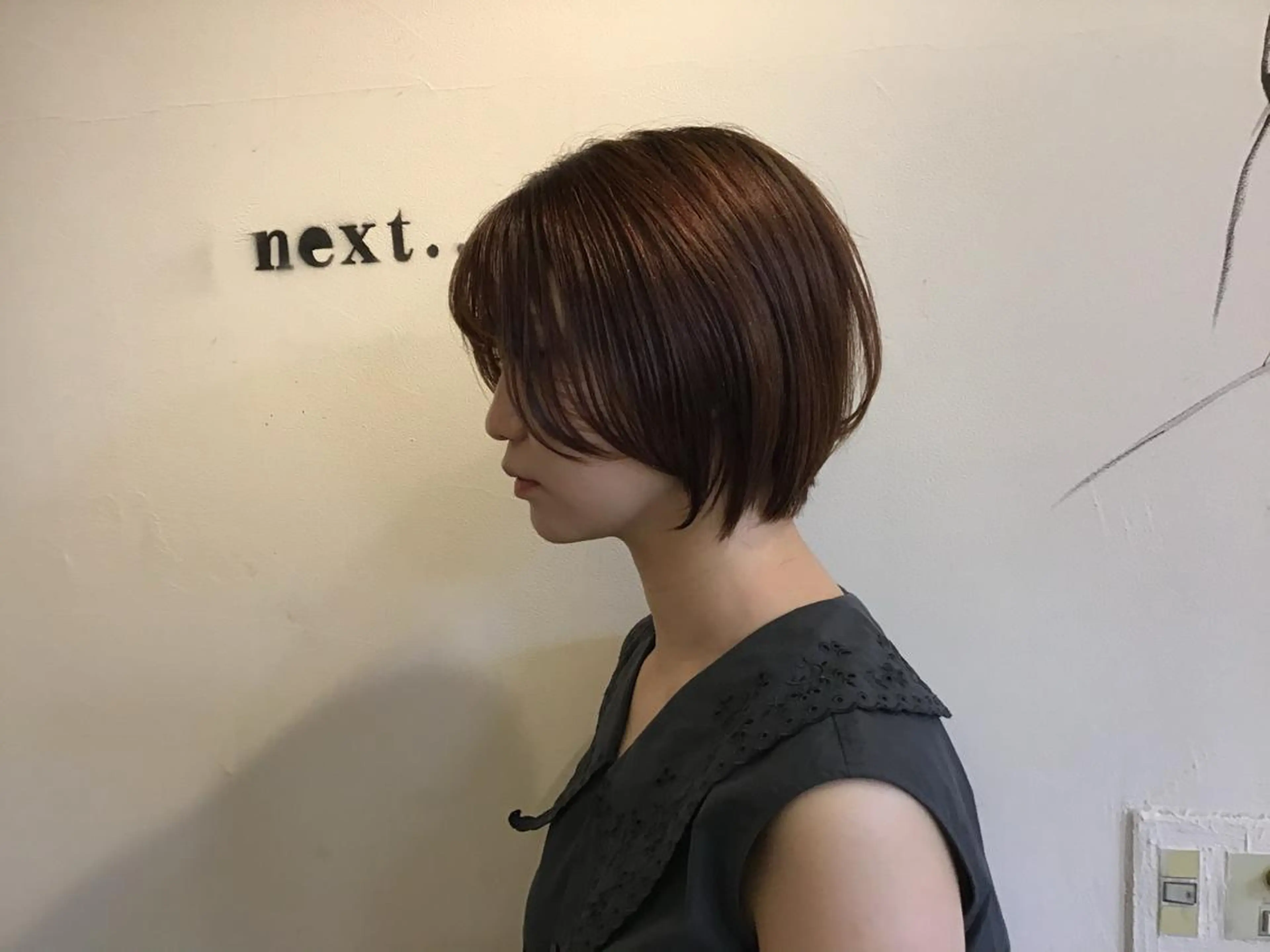 ショート ショートボブ ボブ ショートヘア 田畑 優希のヘアスタイル