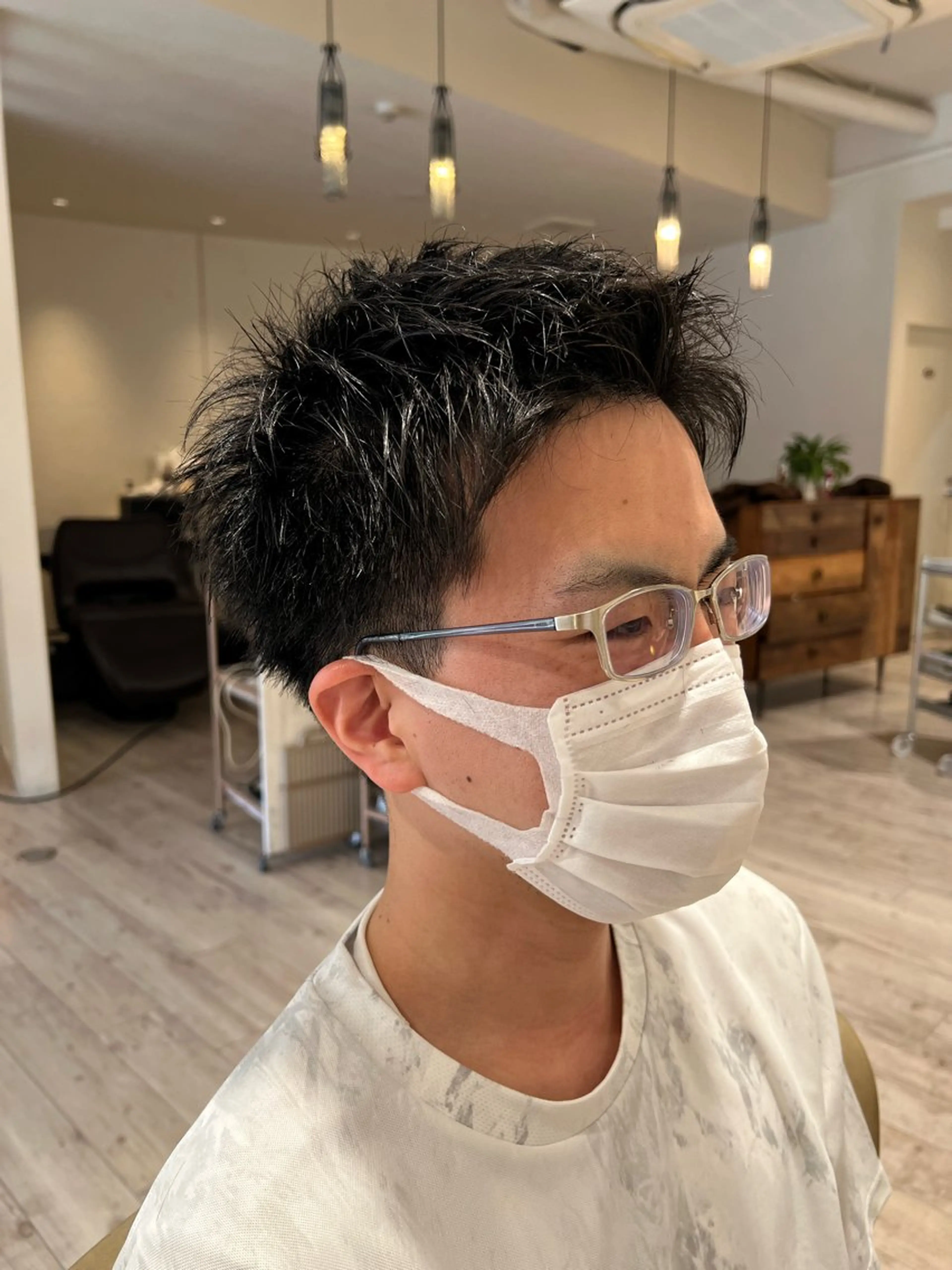 メンズ カット ヘッドスパ Mirror'所属・ショート/韓国ヘア 押本恵一のヘアスタイル