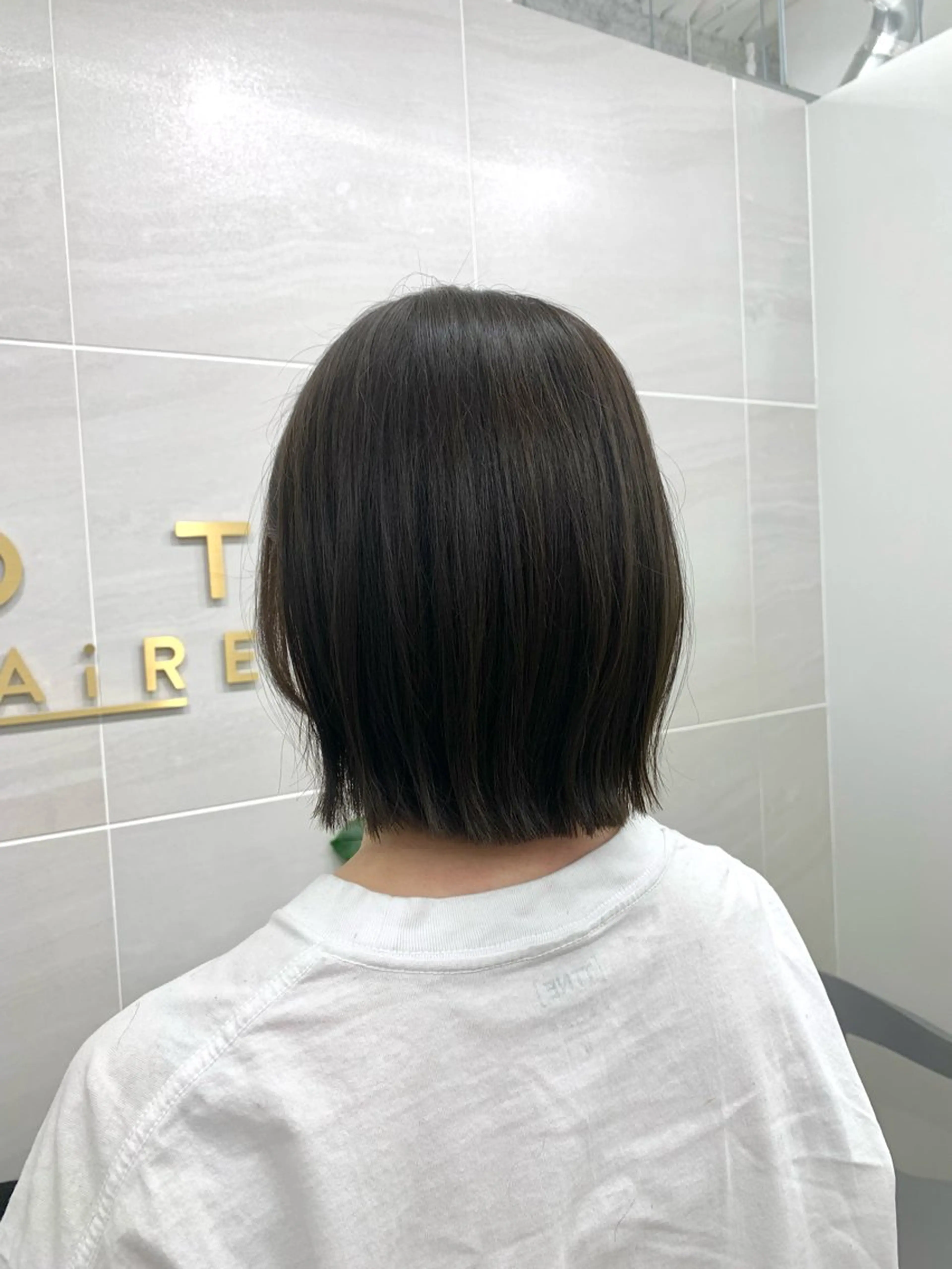 ショート カラー グレージュ オリーブグレージュ オリーブグレー ボブ 本格ヘッドスパ🌿 ×ヘア　佐藤のヘアスタイル