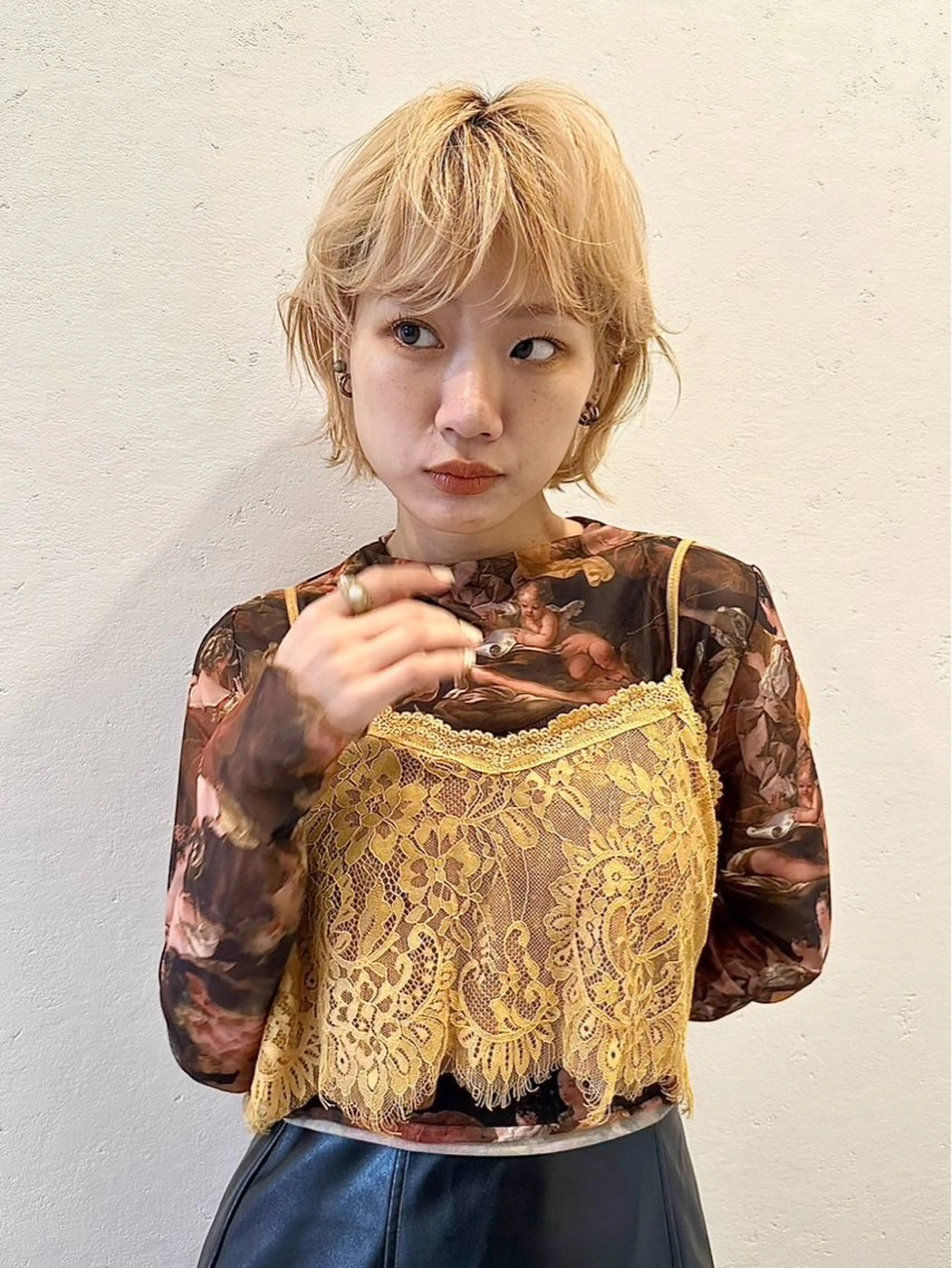 ショート ショートヘア 小顔カット カット ヘアカラー トリートメント ヘッドスパ taiga レイヤー /髪質改善/矯正🌈のヘアスタイル