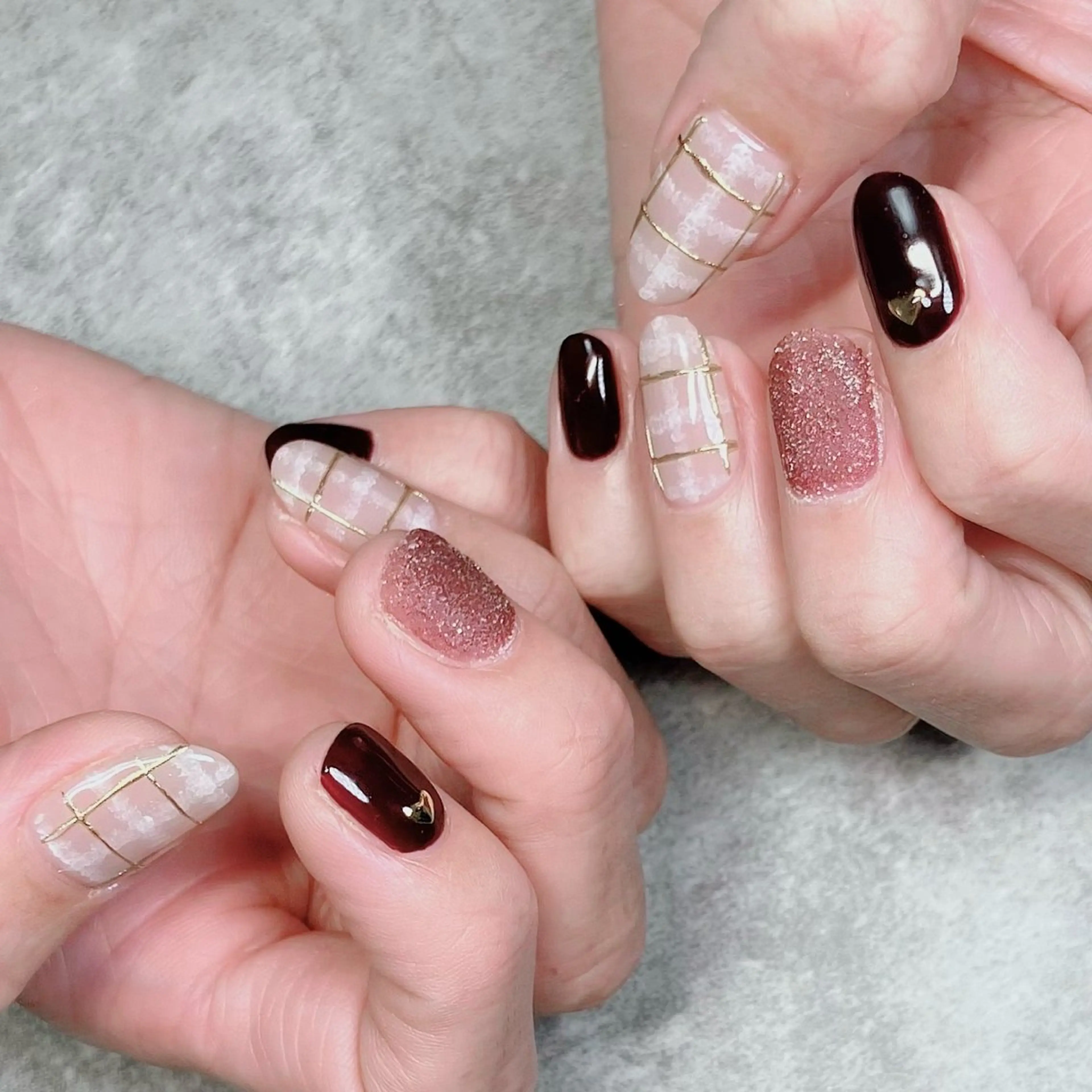 ネイル ハンドネイル ハンドケア shino🌟 痛ネイルのネイルデザイン