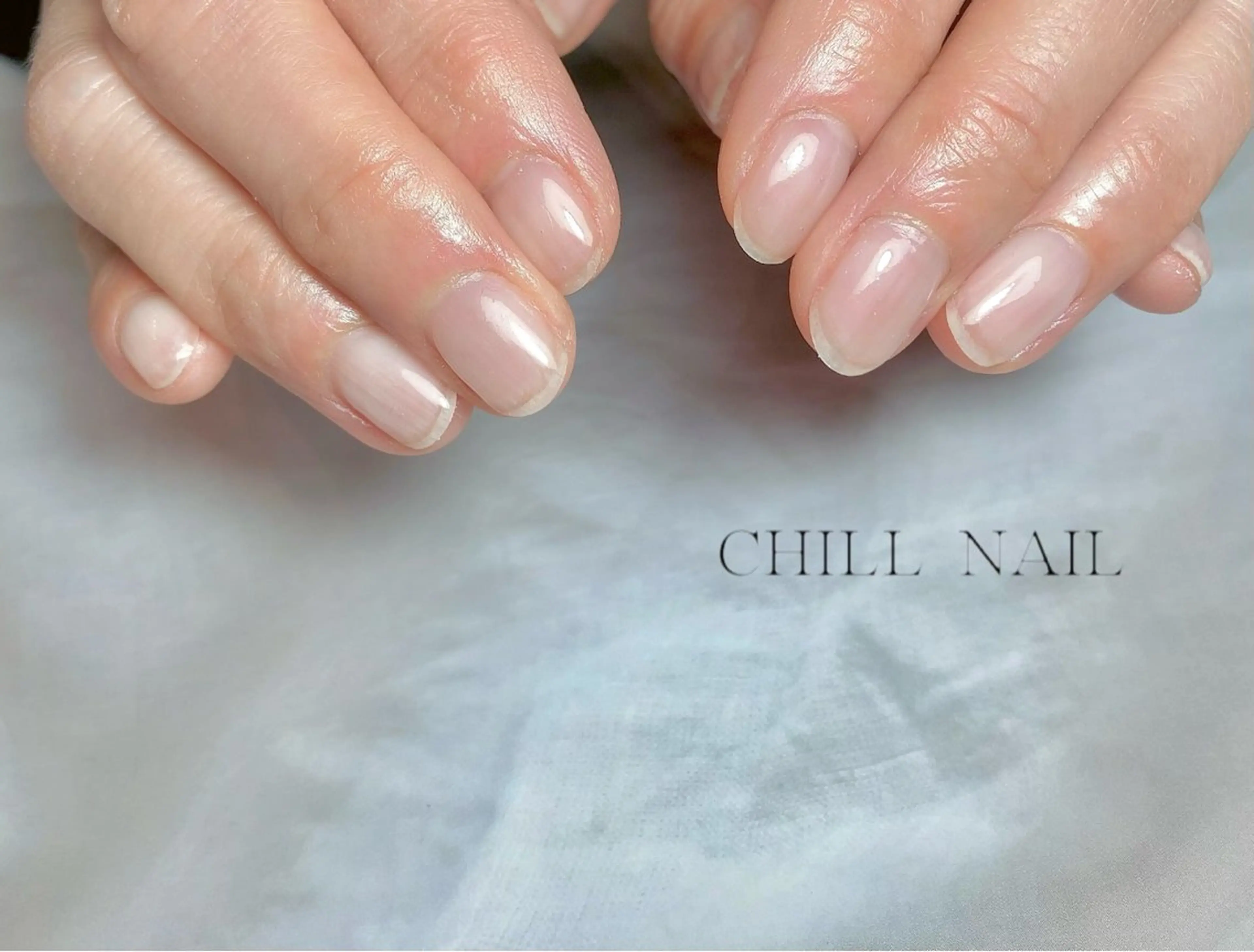 ネイル クリアネイル ジェルネイル CHILL NAILのネイルデザイン