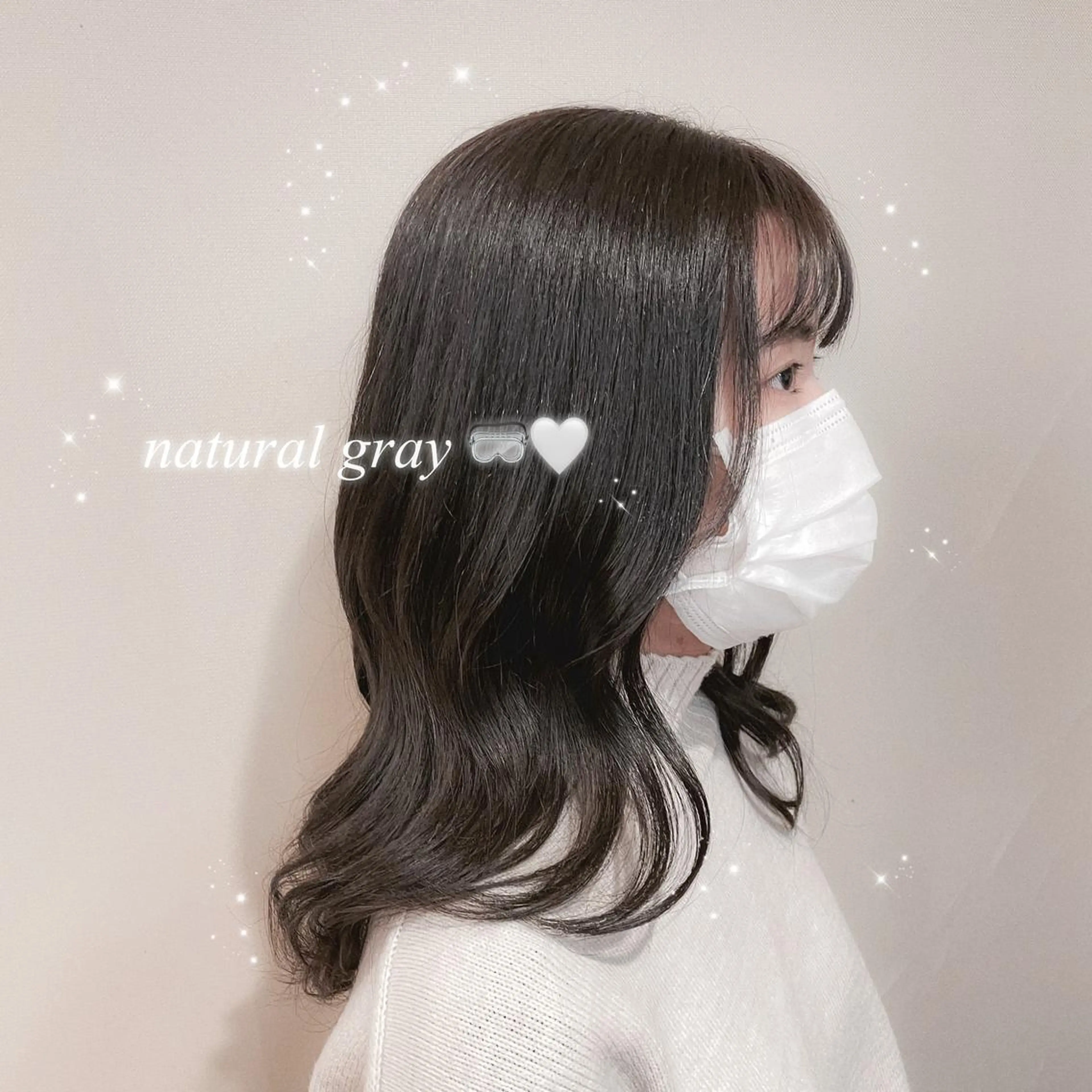 セミロング 𝙢𝙞𝙮𝙪🎀 girly hairのヘアスタイル