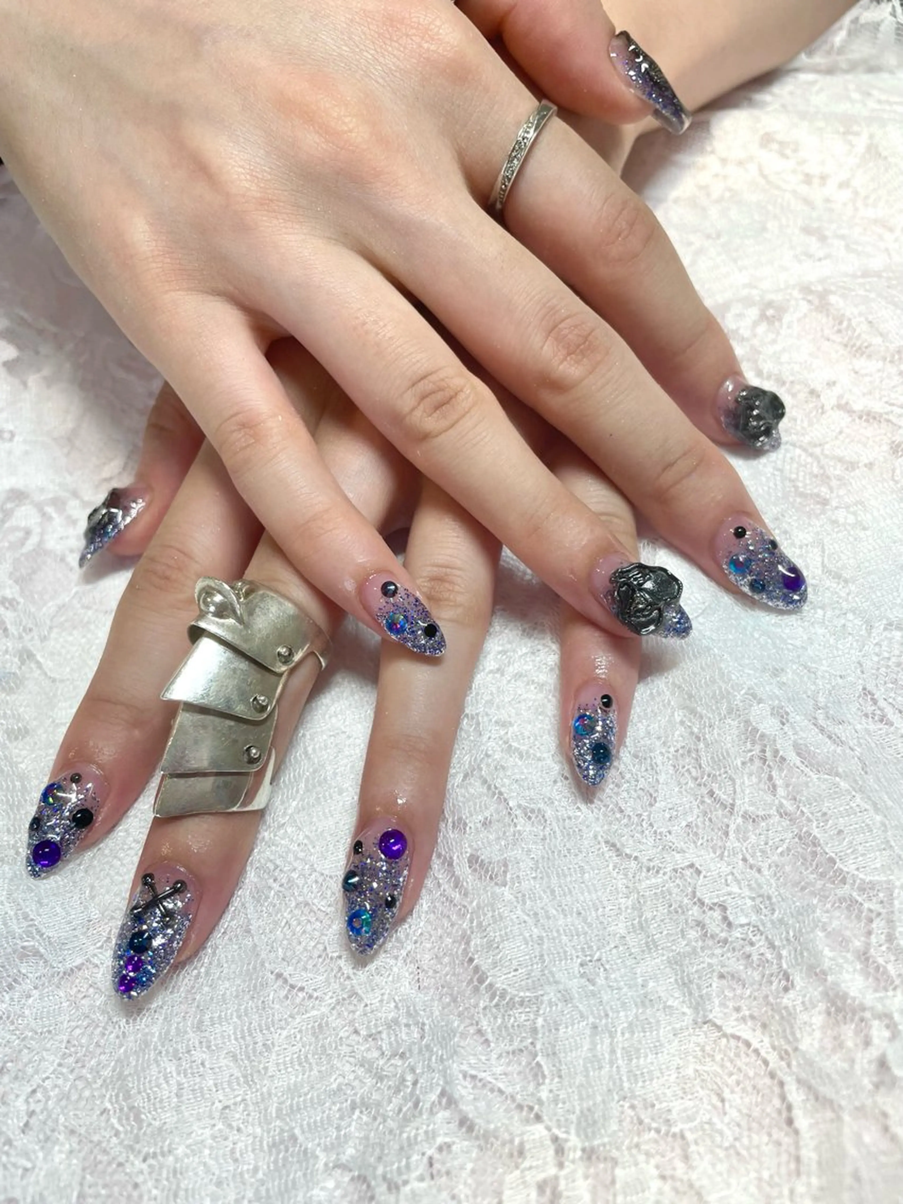 ネイル 持ち込み Nail ヌシん家 AKANEのネイルデザイン