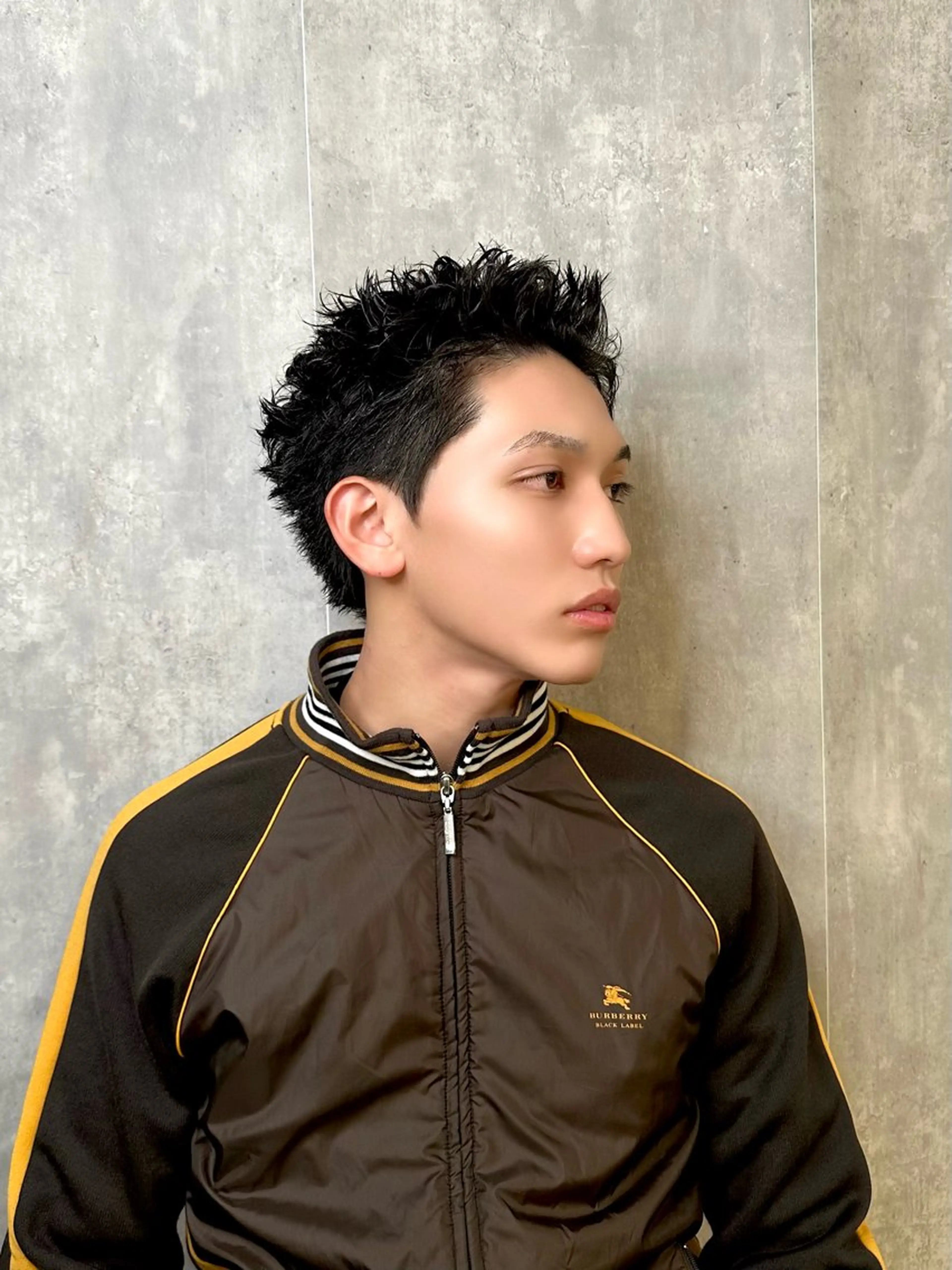 ショート メンズ メンズパーマ スパイキーショート ショートヘア カット ヘアカラー パーマ トリートメント 骨格補正施術/メンズ 専門美容師/YUYAのヘアスタイル