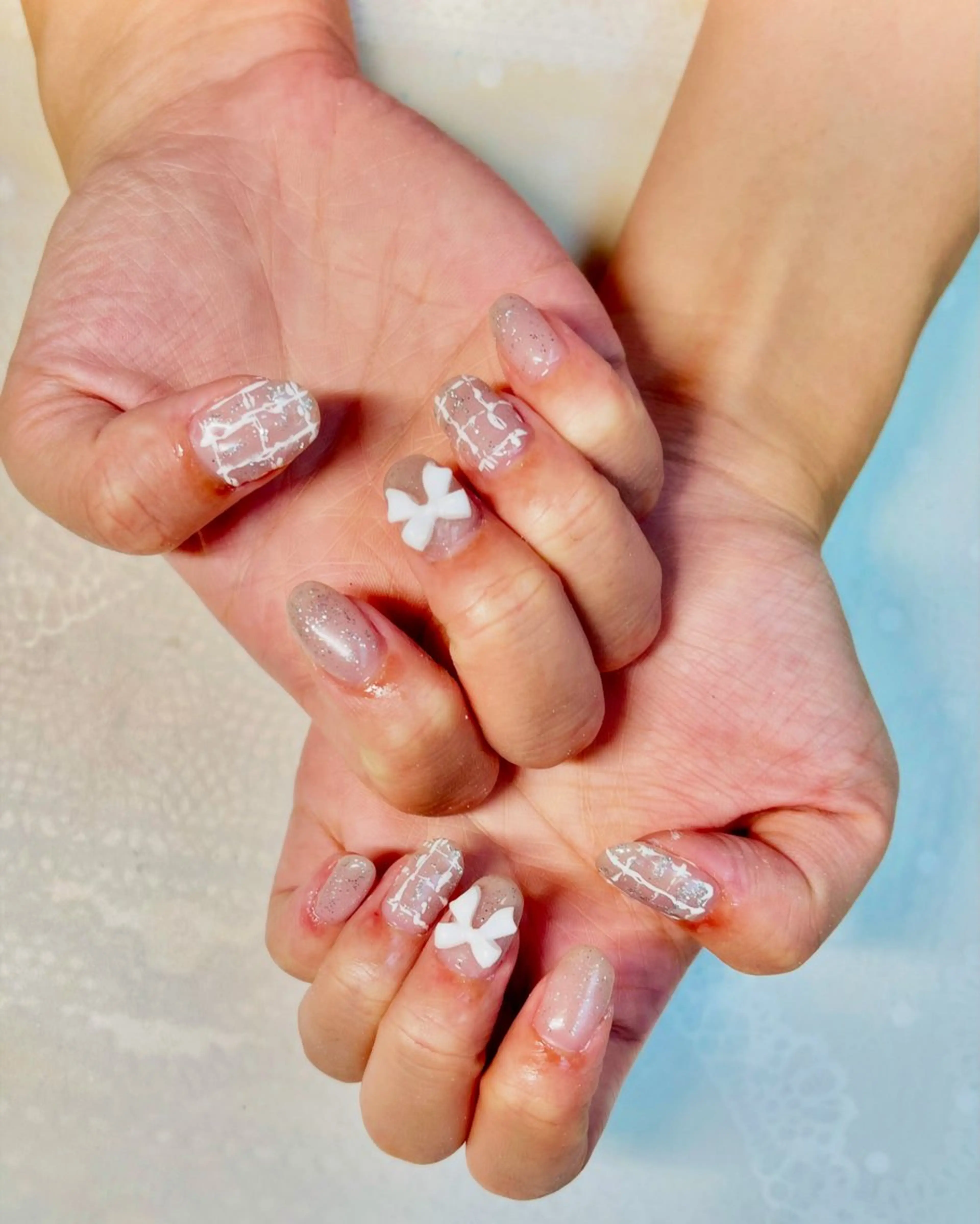 ネイル ハンドネイル 新宿ネイルサロン ジェミディローサのネイルデザイン