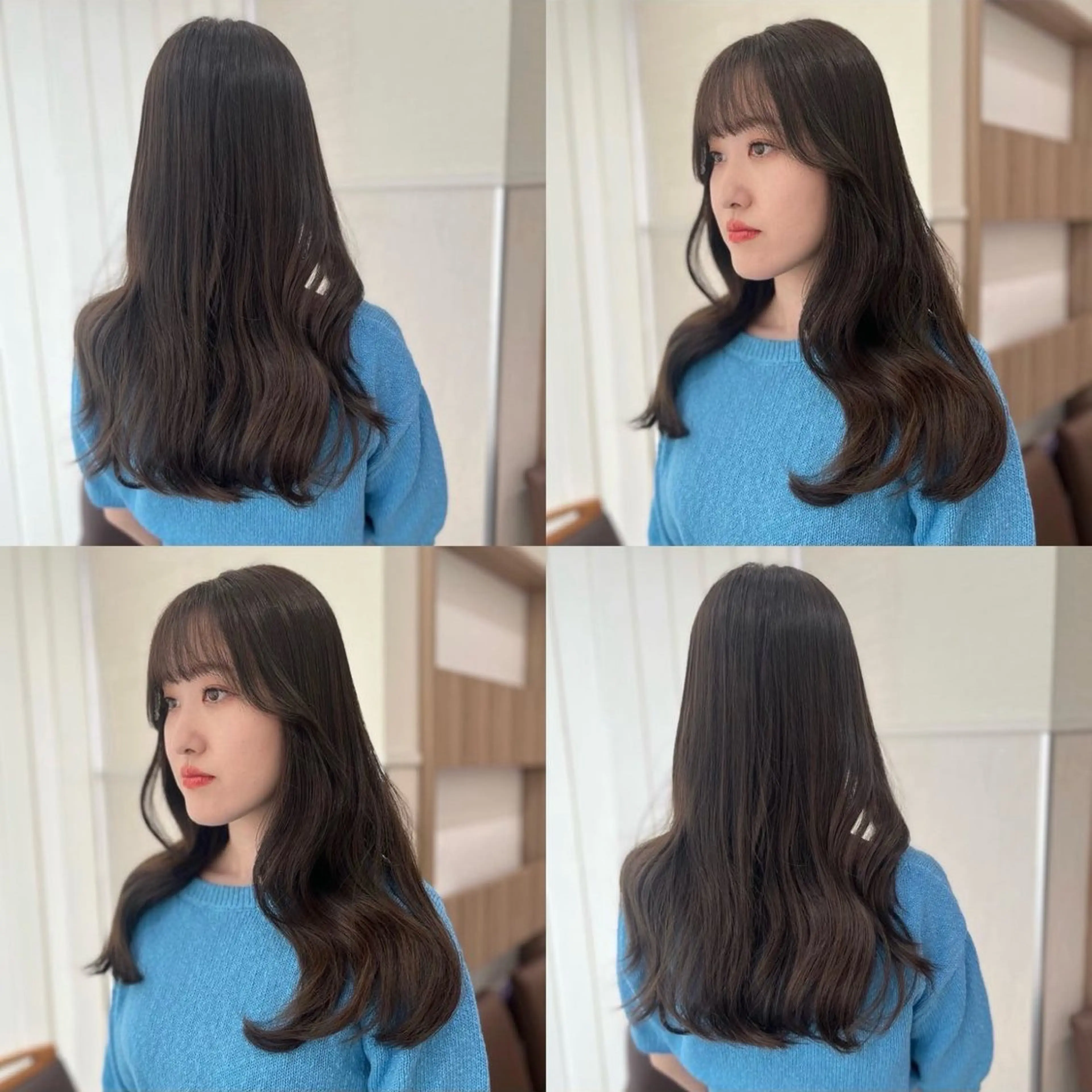 ✨2回目以降𝐜𝐨𝐮𝐩𝐨𝐧✨【カット+艶カラー+超音波オージュア3step TR】の写真