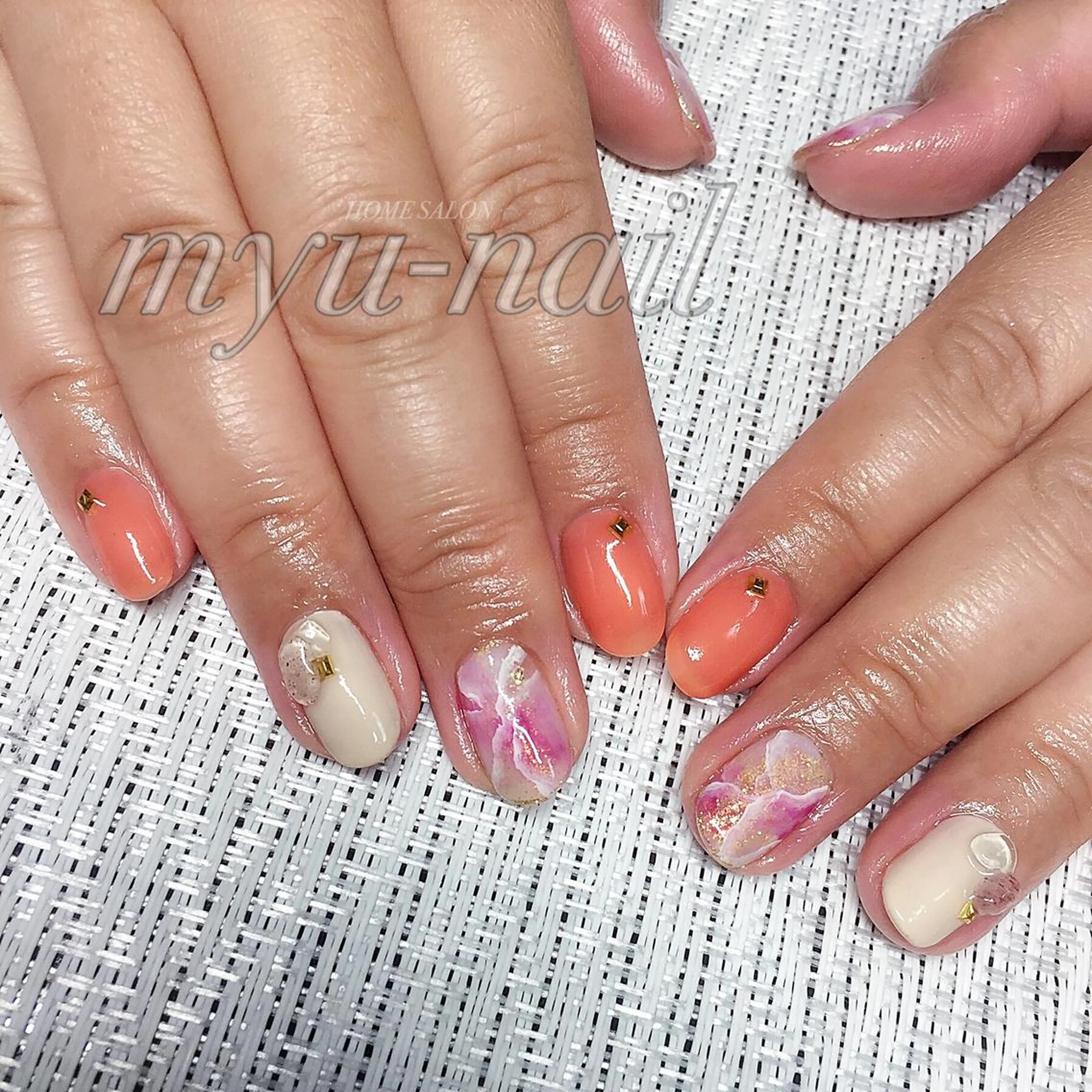 ネイル ホームサロン myu-nailのネイルデザイン