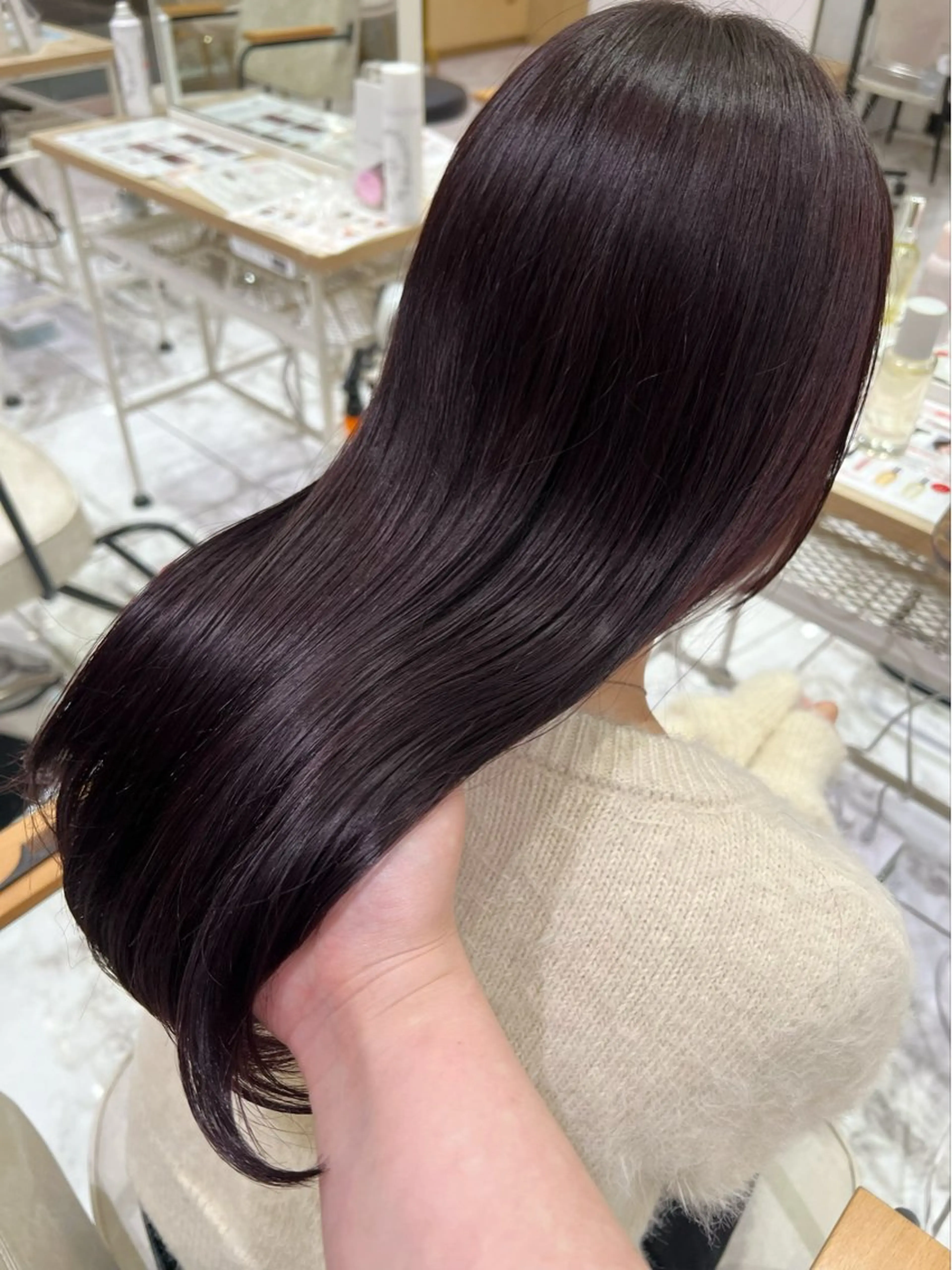 ロング ヘアカラー トリートメント レディースパーマ 🧺🪽/SHUNOのヘアスタイル