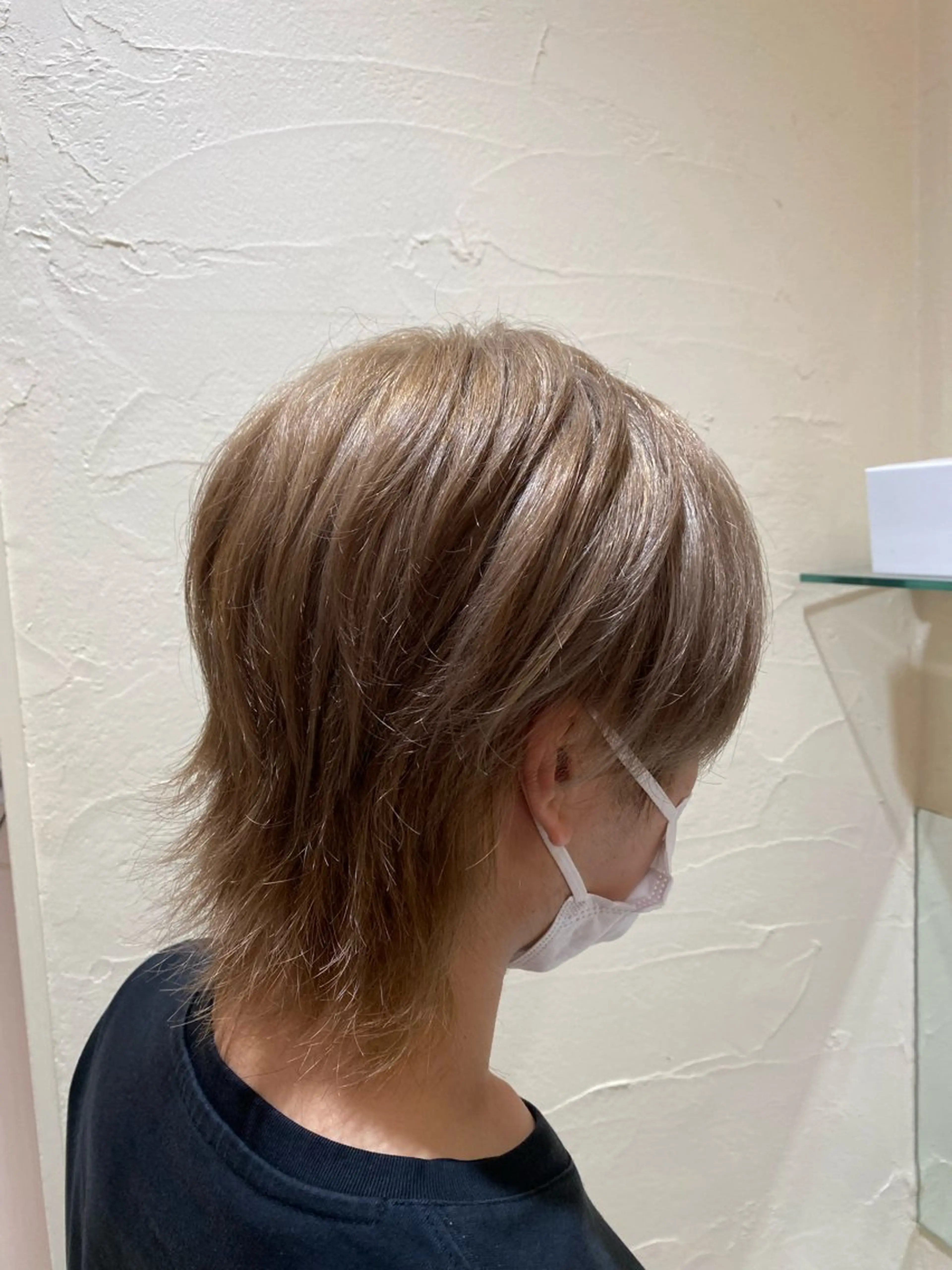 カラー 原尾 あやなのヘアスタイル