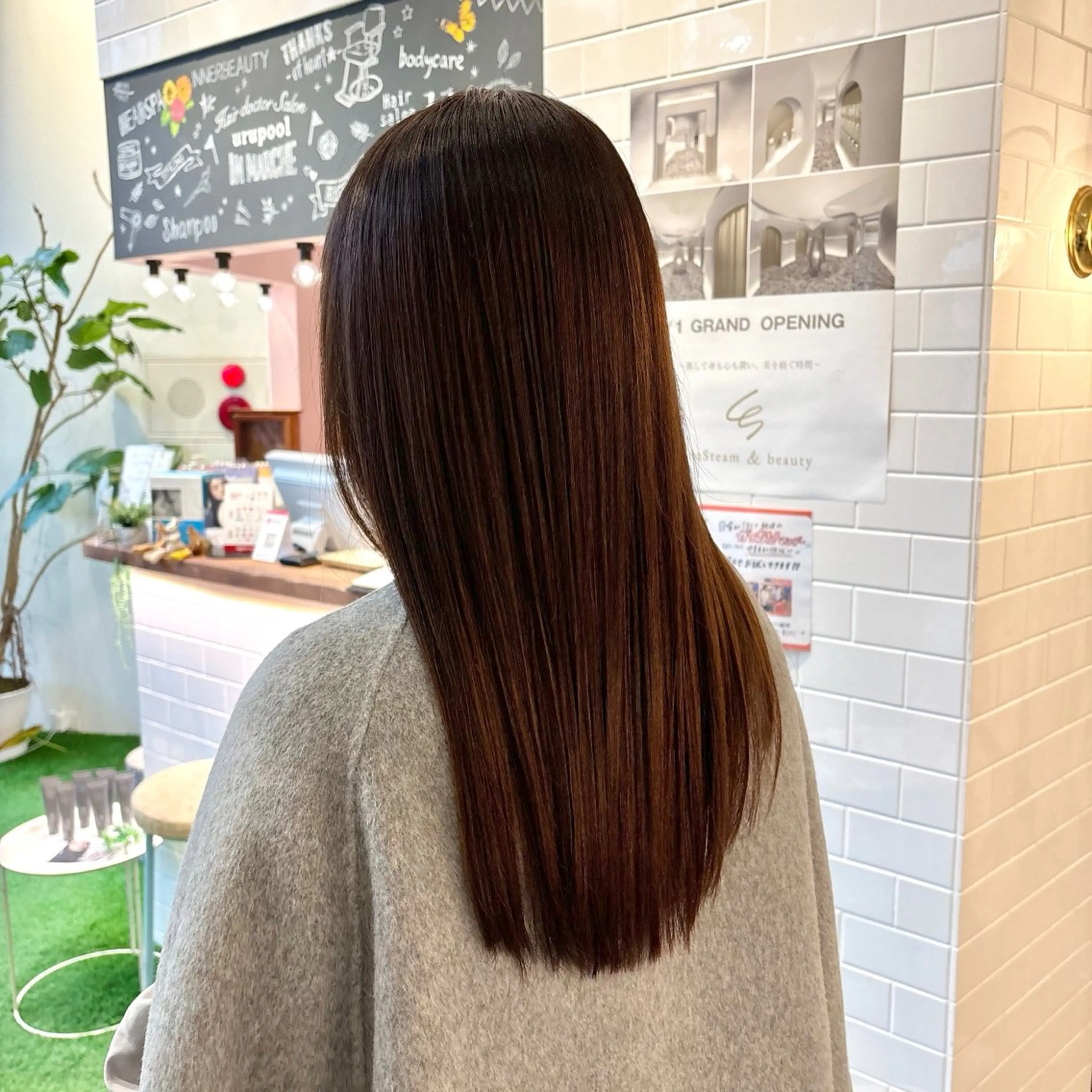 ロング カラー ケアカラー ハイトーンカラー/ ケアブリーチ🎀あやのヘアスタイル