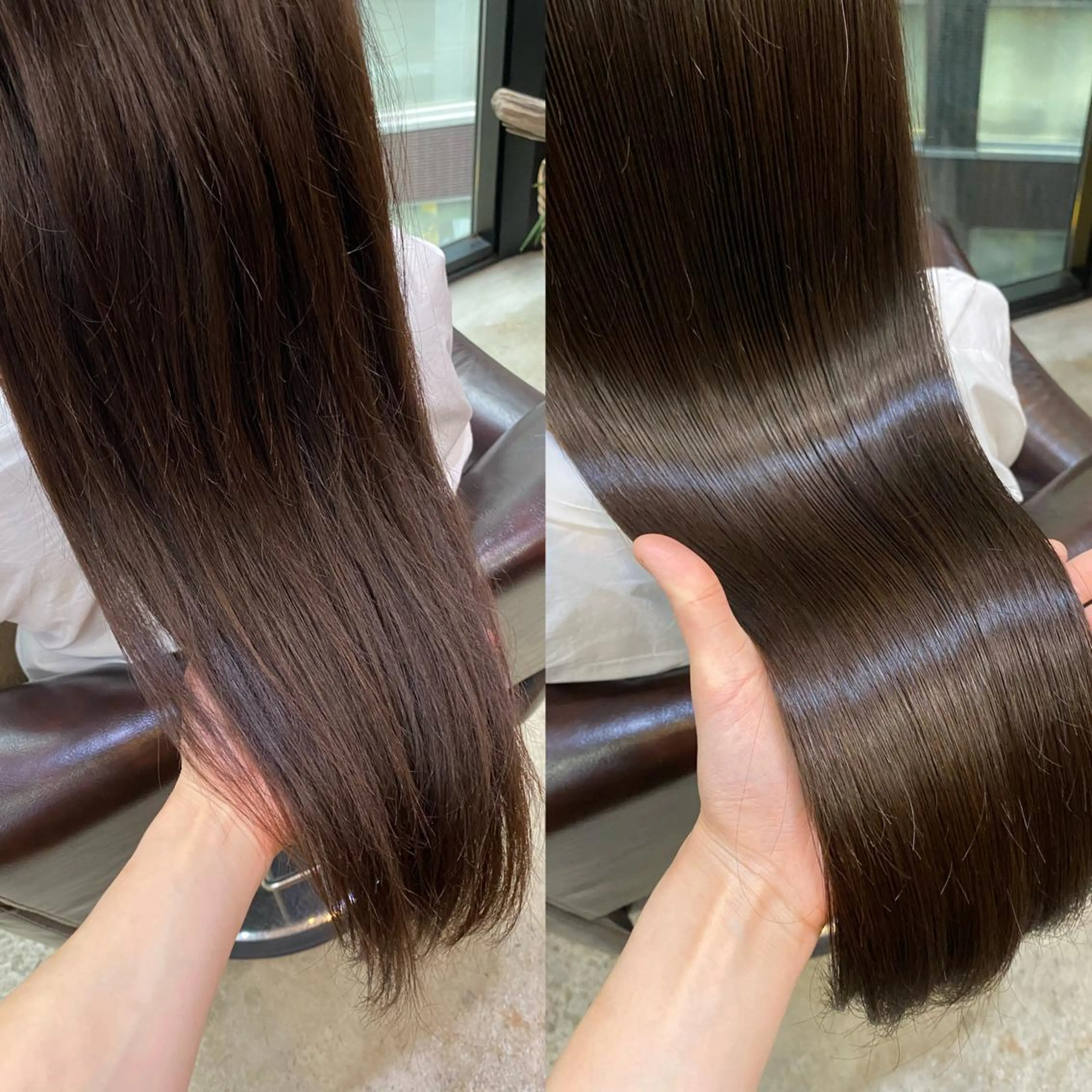 カット＋縮毛矯正＋薬剤除去＋Aujuaの写真