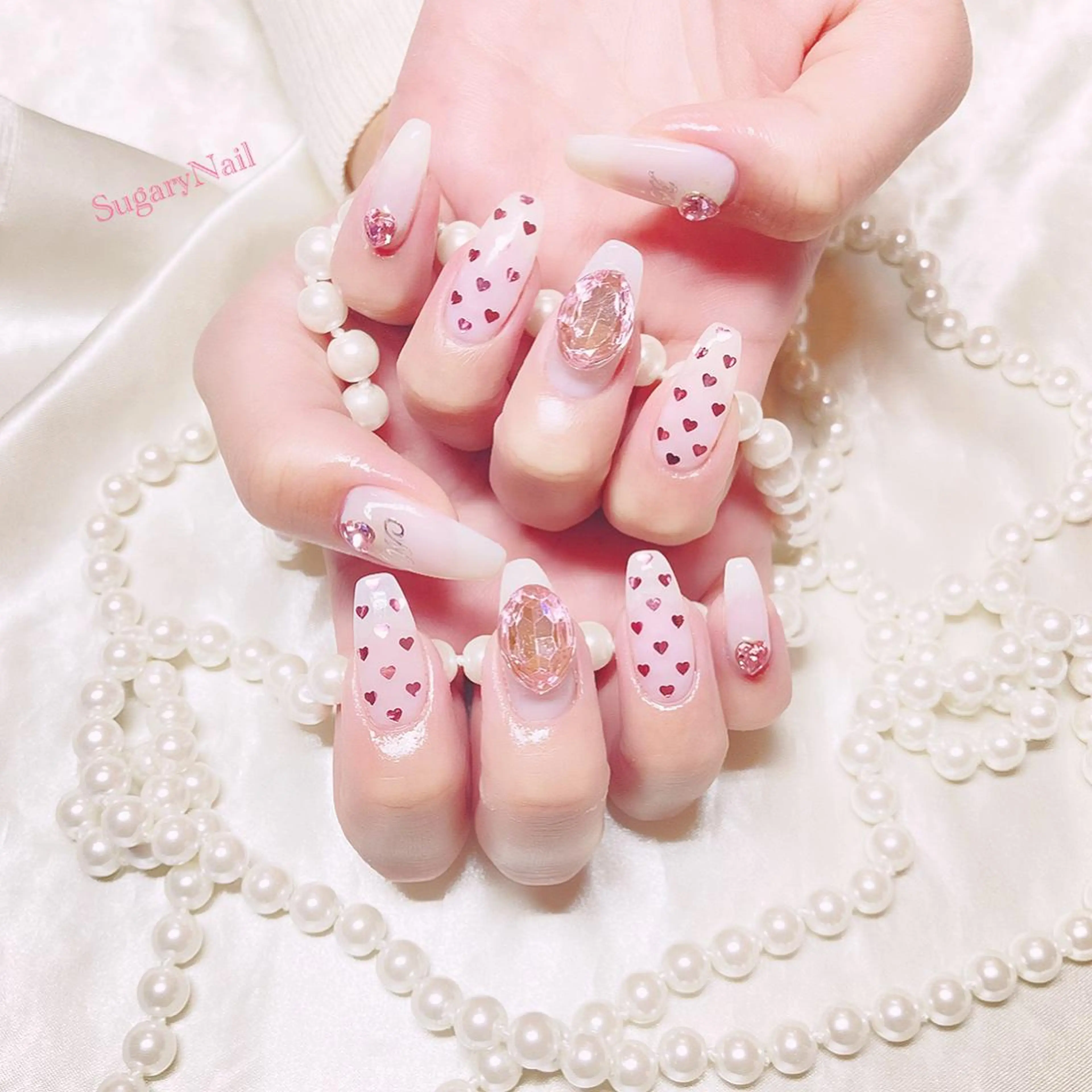 ネイル ハンドネイル SugaryNail Rinaのネイルデザイン