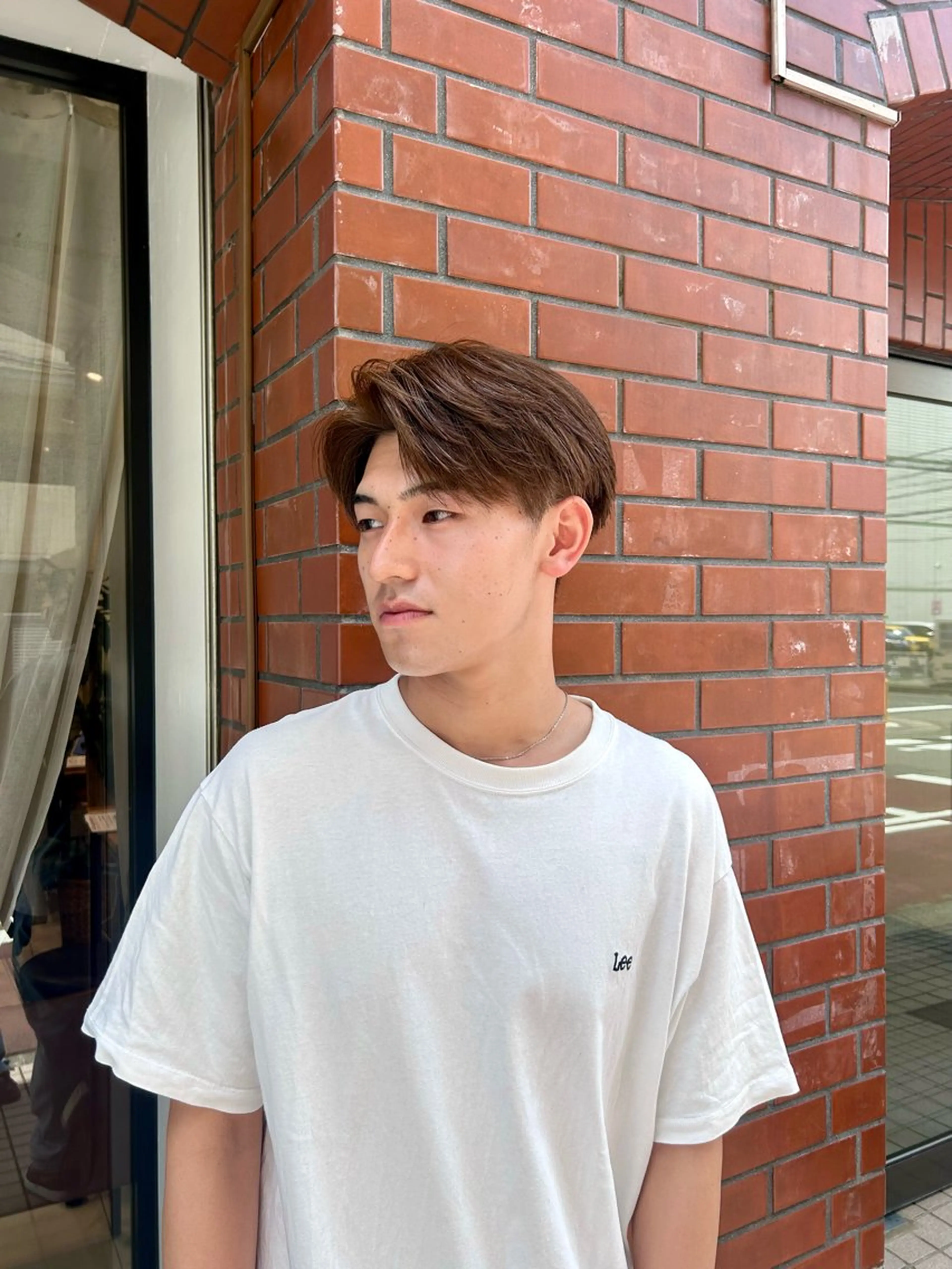 カラー メンズ ヘアカラー 保坂 駿太郎のヘアスタイル