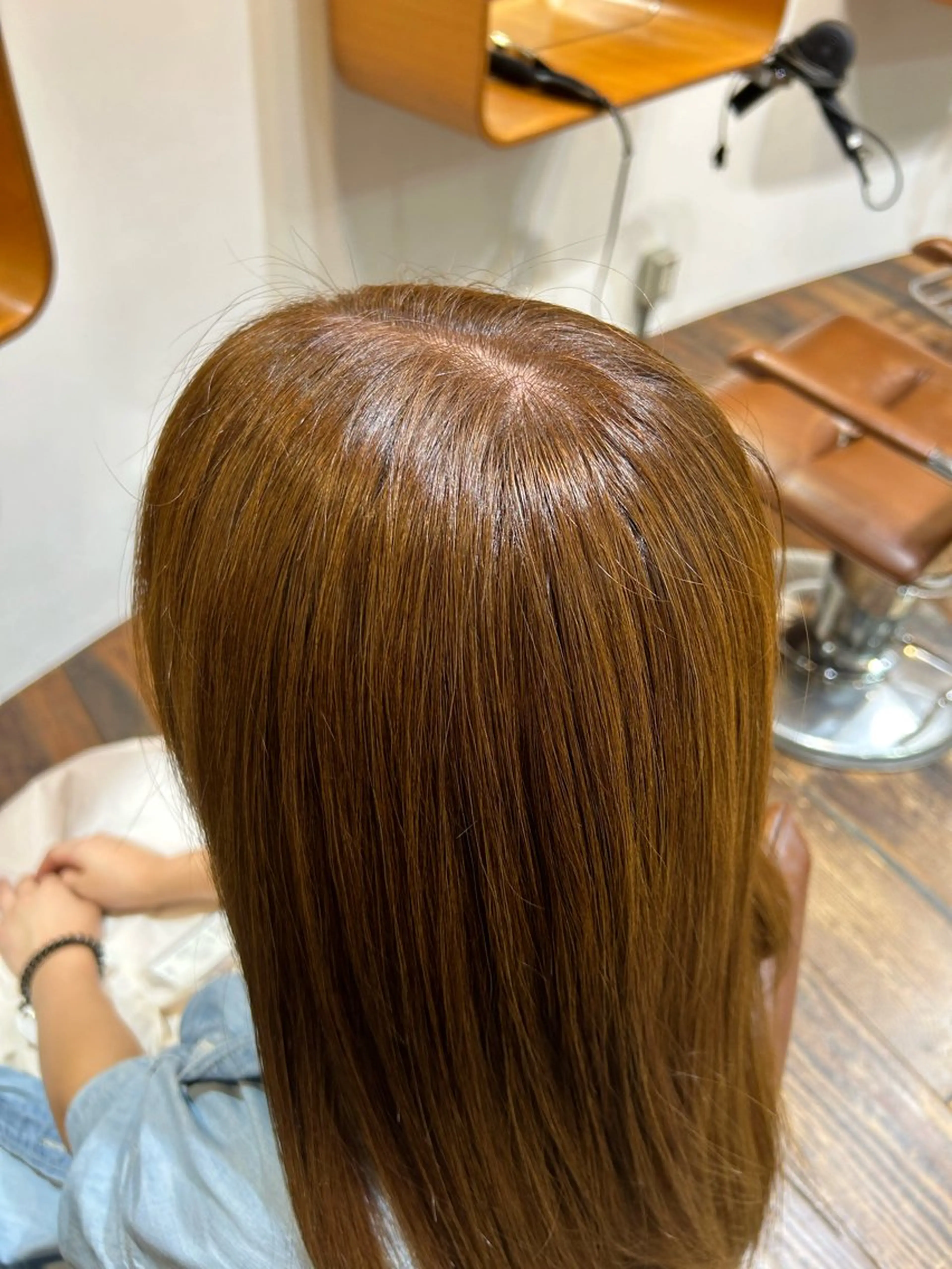 ロング ヘアカラー トリートメント 透明感カラー/南青山 /七里ヶ浜/airaのヘアスタイル