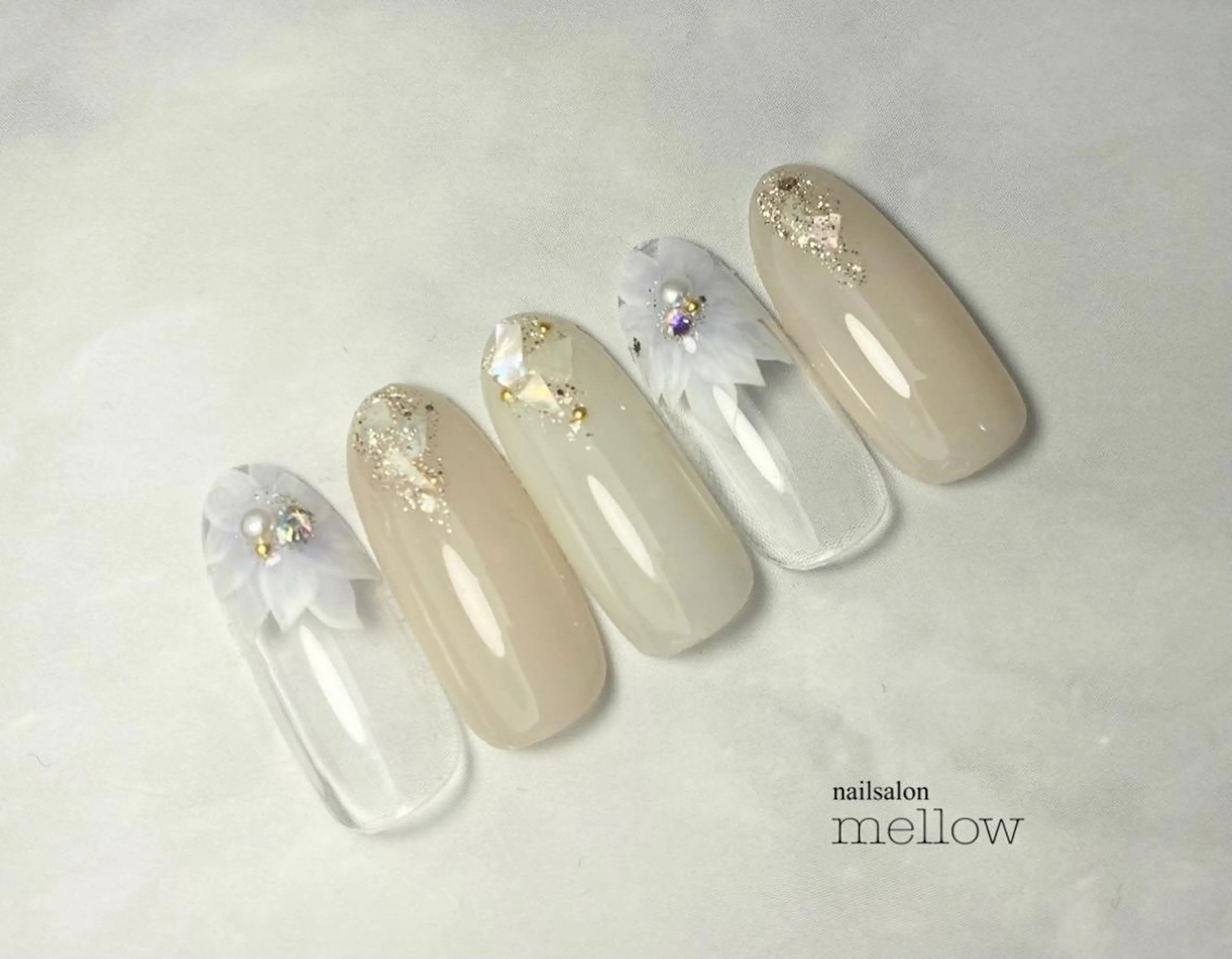 ネイル フラワーネイル 大山 浩美のネイルデザイン