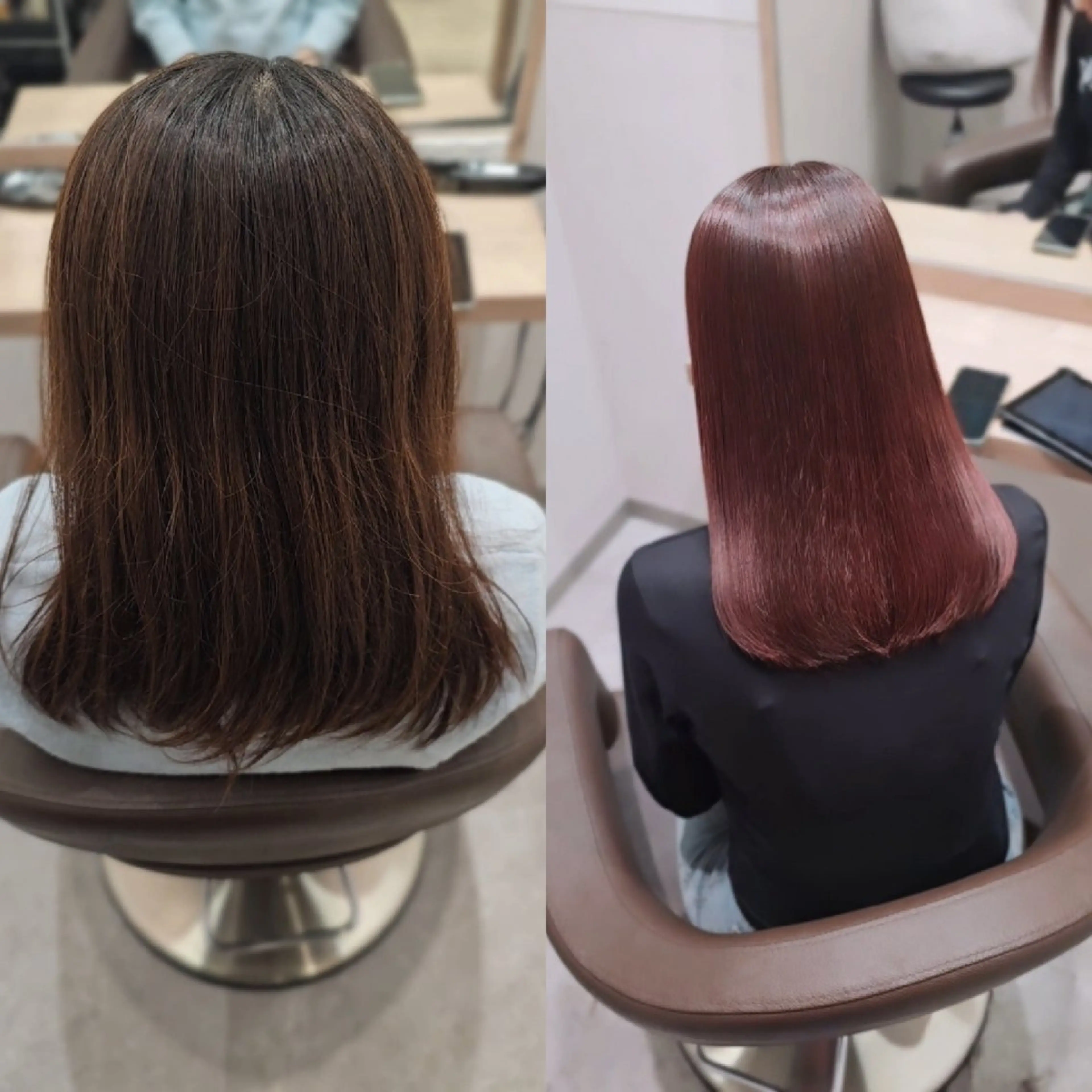 ミディアム カラー 髪質改善 カット ヘアカラー トリートメント サロウィン　神戸三宮店所属・髪質改善美容師が作る 透明感カラー杉山太貴のヘアスタイル