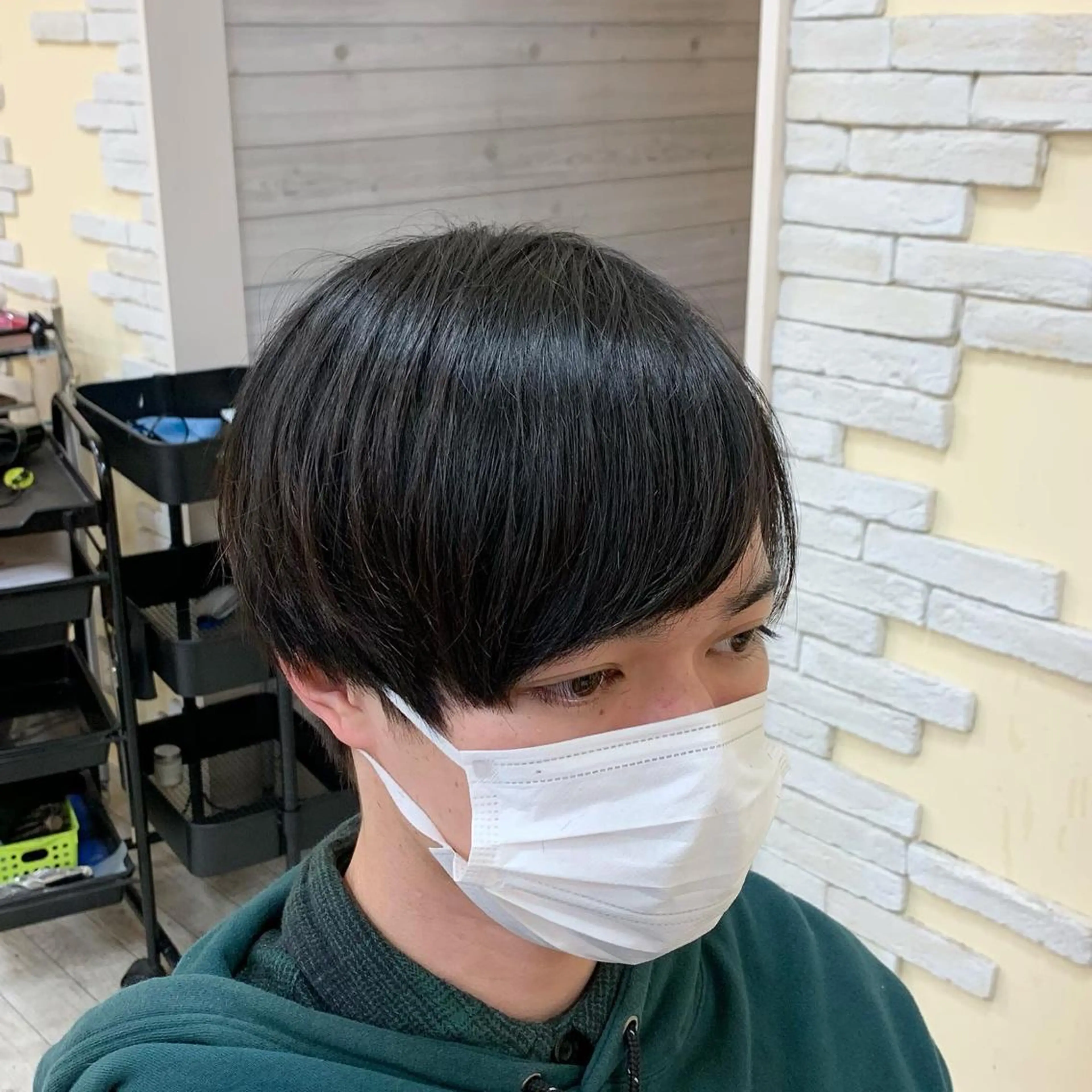 ショート メンズ カット トリートメント ヘアセット シャドウパーマ/ メンズ/KENTAのヘアスタイル