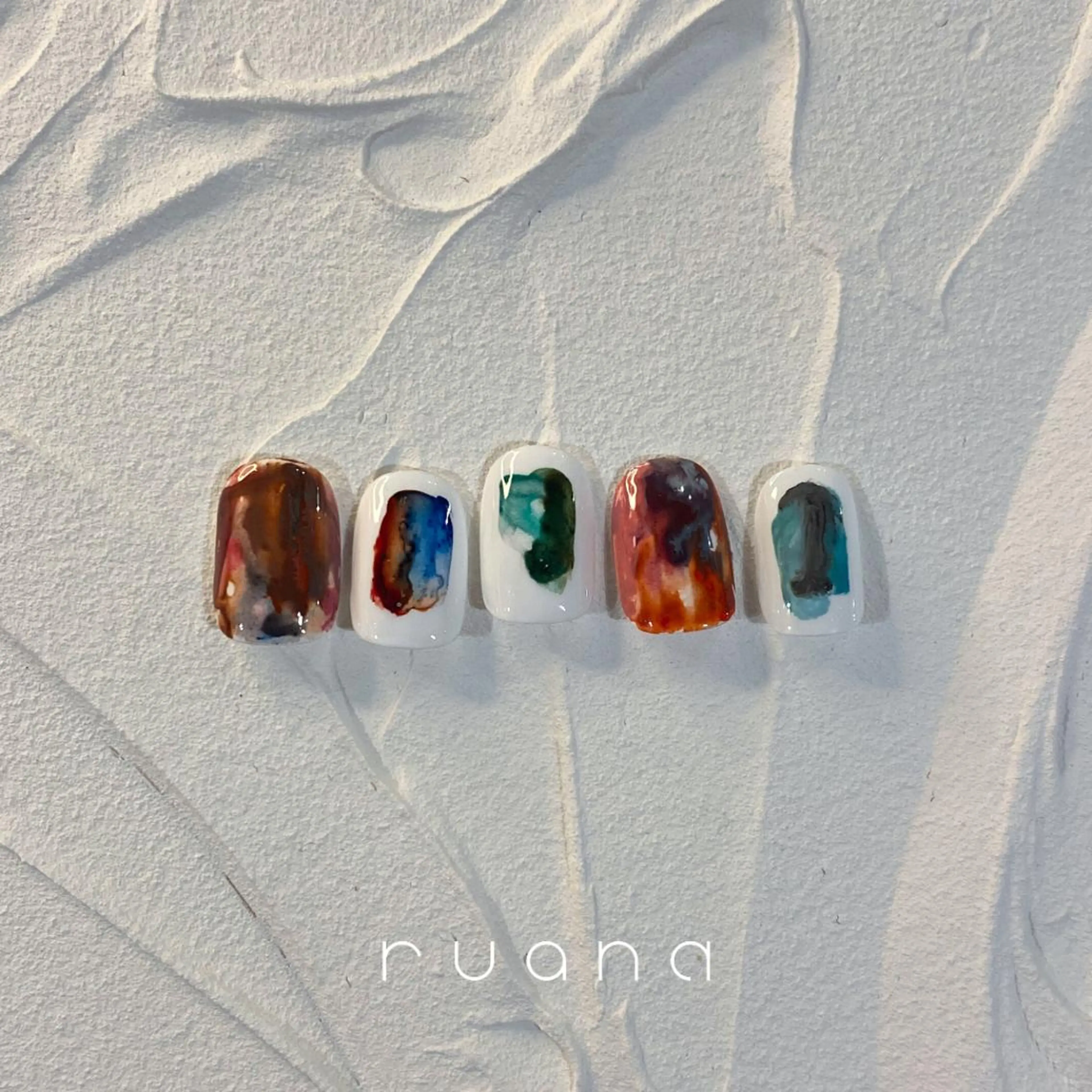 ネイル ハンドネイル miyuu 𓂃🫧‪のネイルデザイン