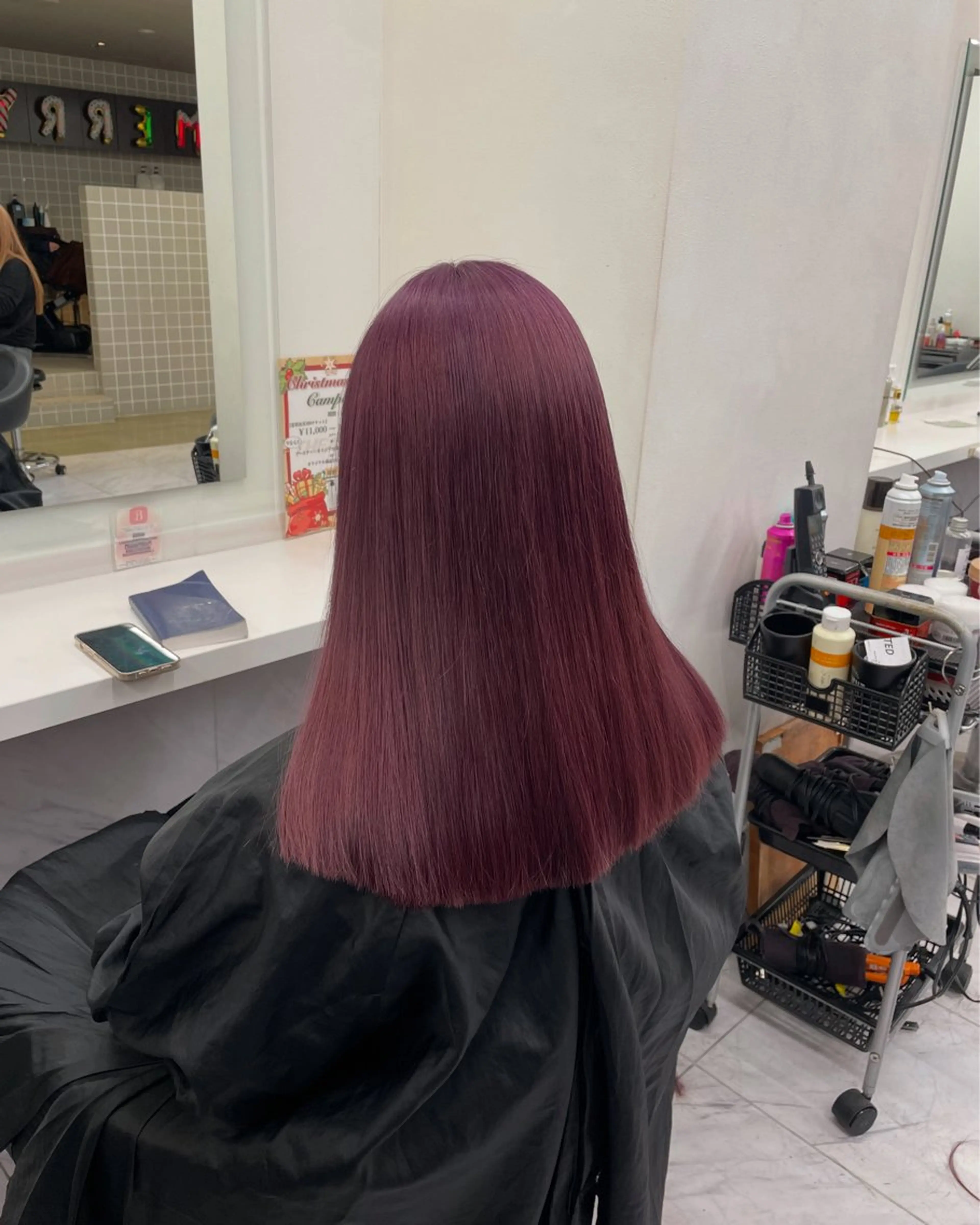 ロング カラー ヘアアレンジ ヘアカラー トリートメント ヘアセット 💗横浜美容室 💗HARUNAのヘアスタイル