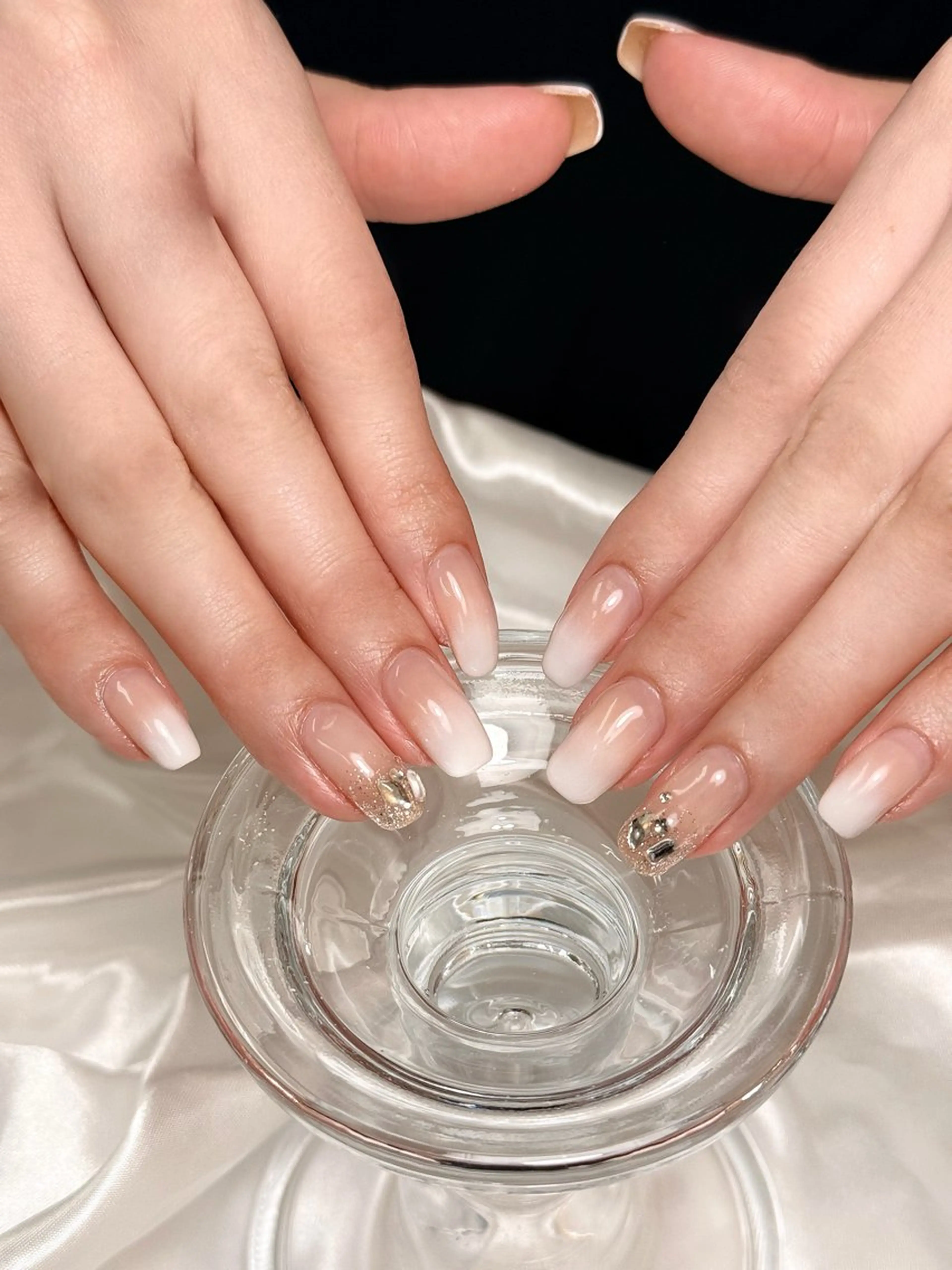 ネイル 韓国ネイル マグネットネイル シンプルネイル ワンホンネイル nail salon BONはるのネイルデザイン