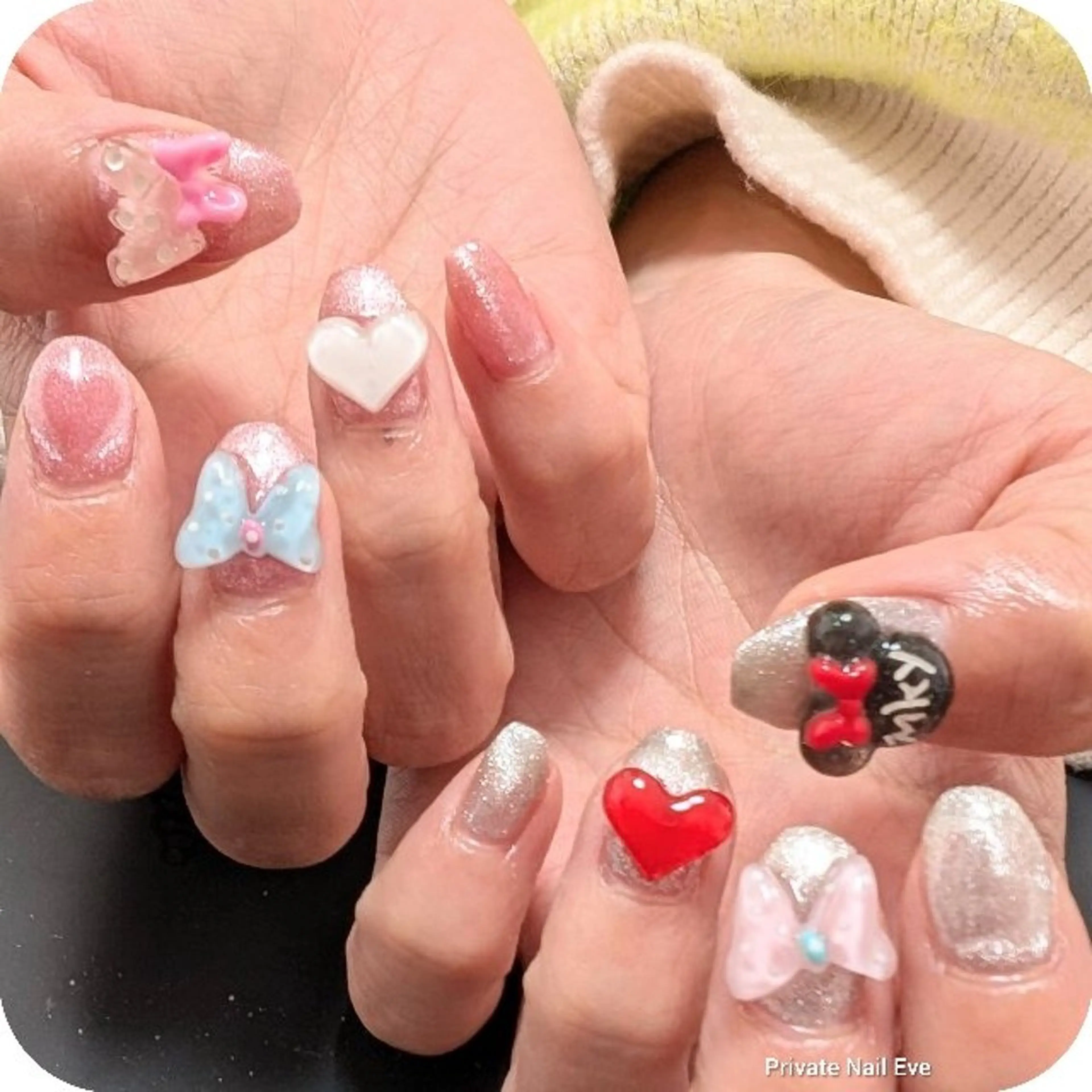 ネイル マグネットネイル ハンドネイル ネイル junkoのネイルデザイン