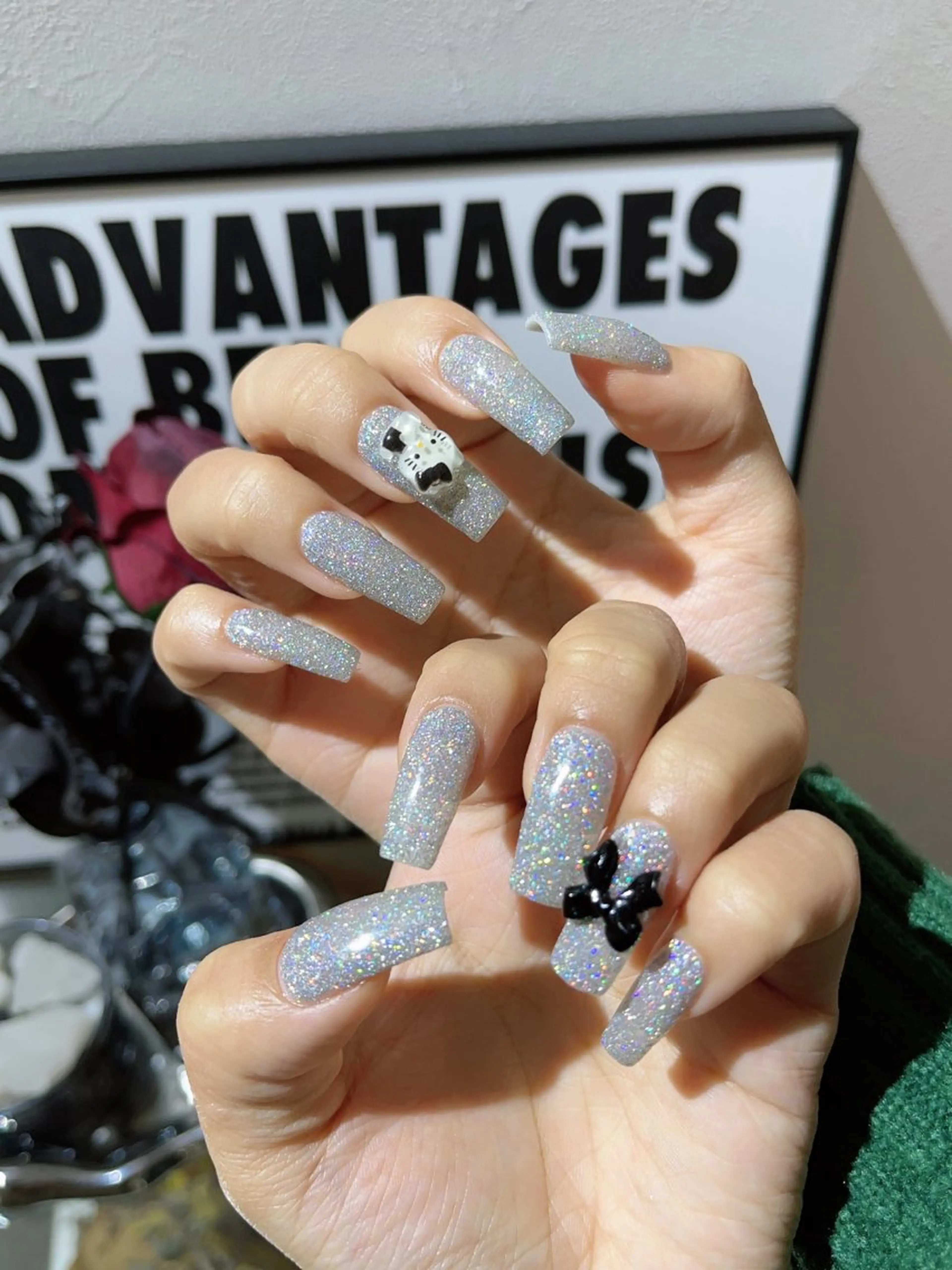 ネイル アートネイル フラッシュネイル フレンチネイル ガラスフレンチ グラデーション M2beauty Renaのネイルデザイン