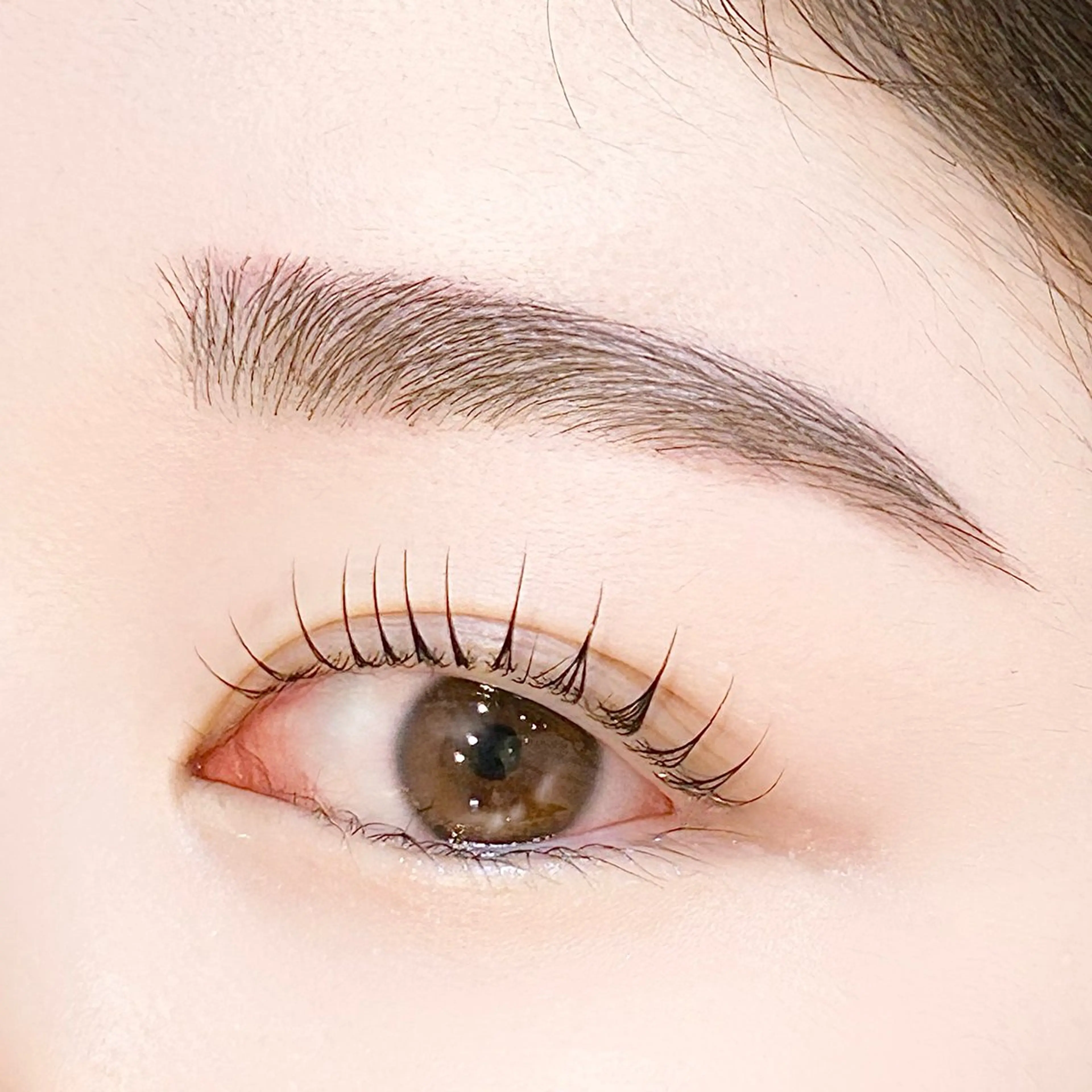 眉毛wax➕上まつげパーマ(パリジェンヌorラッシュリフト)の写真