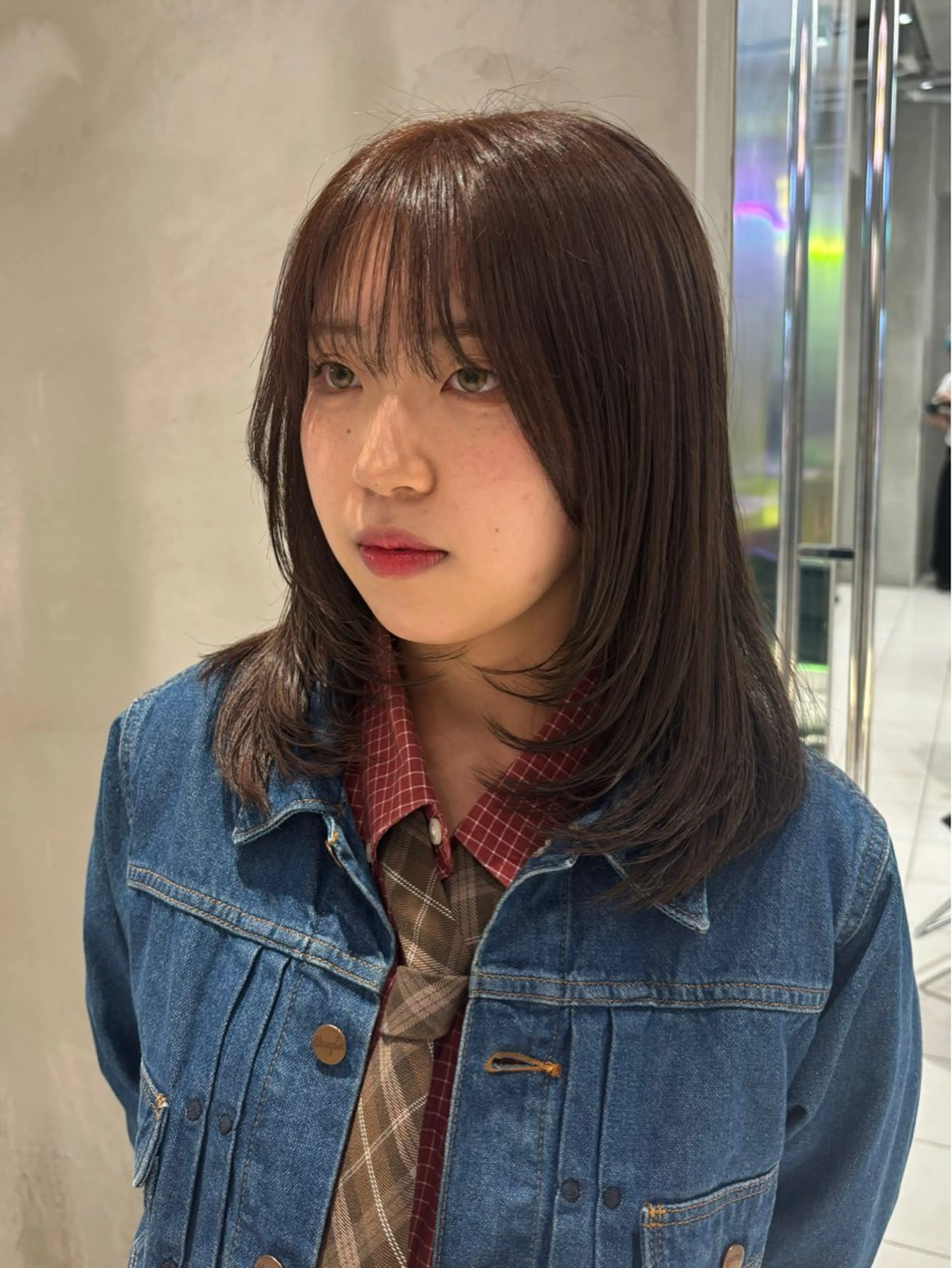 🏷️前髪カット＋ワンカラー＋5stepトリートメント💎の写真