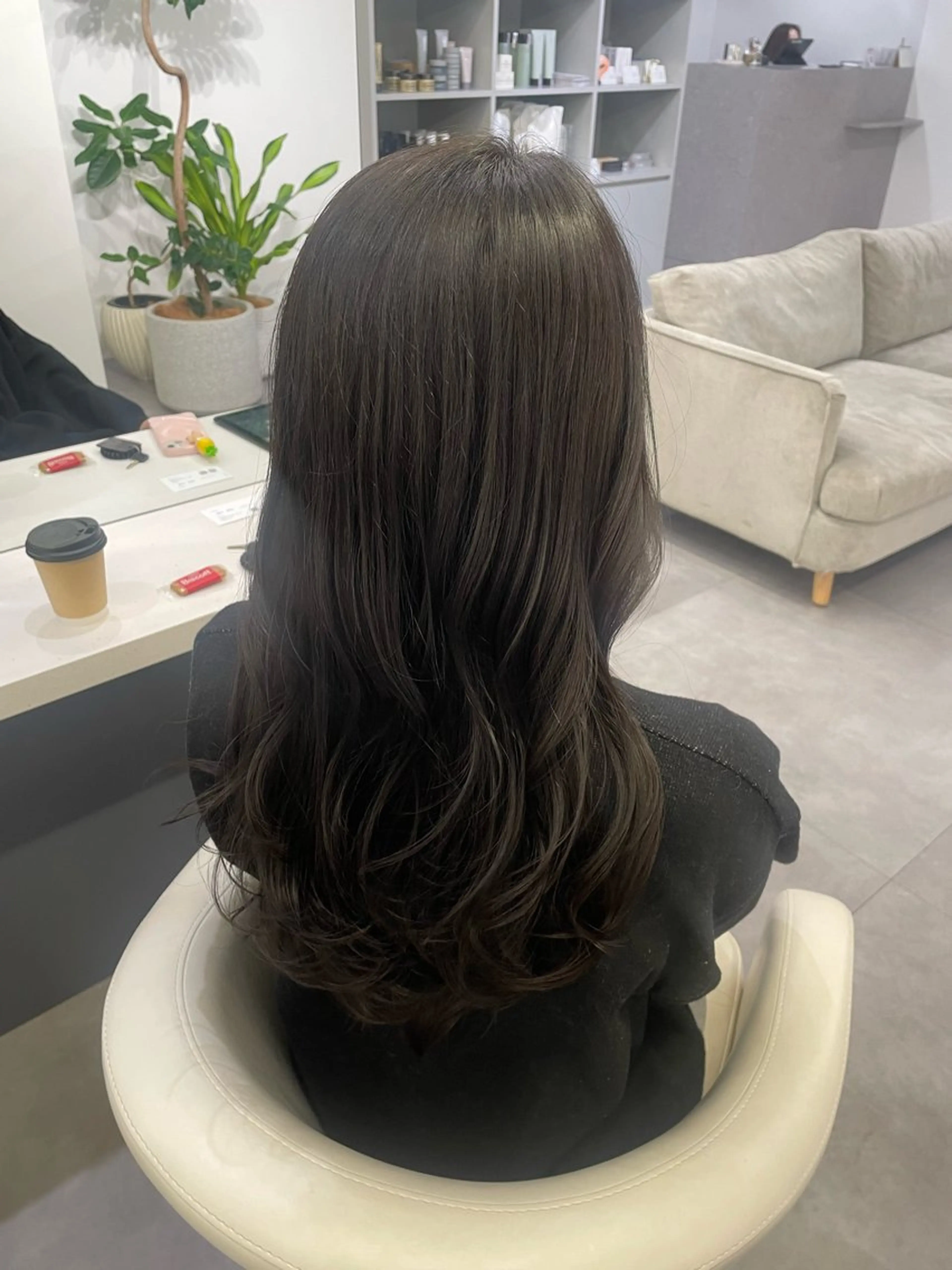 ロング カラー カラーモデル募集/ 森本明花のヘアスタイル