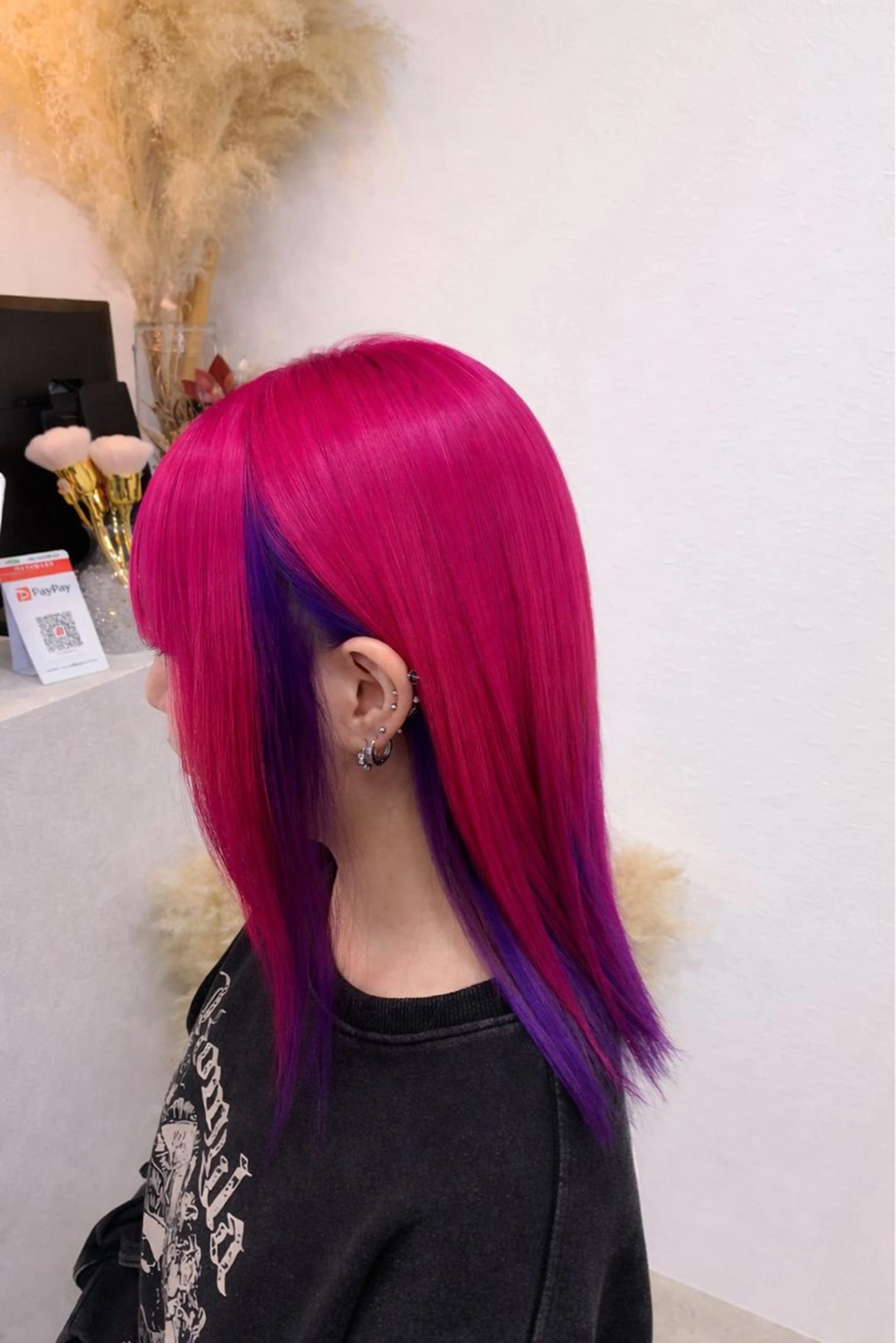 ミディアム カラー ヘアカラー yuumi 👱🏻‍♀️のヘアスタイル