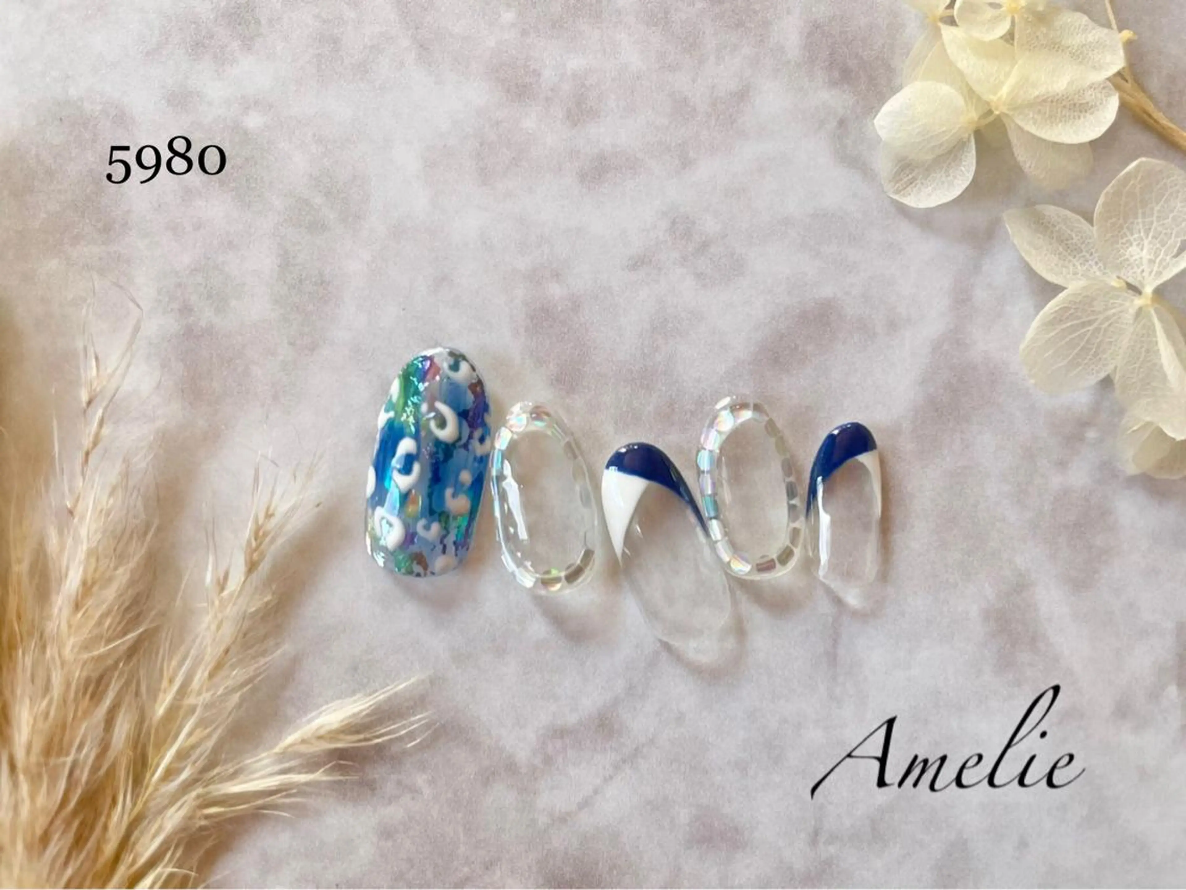 ネイル いちじゅう あおいのネイルデザイン