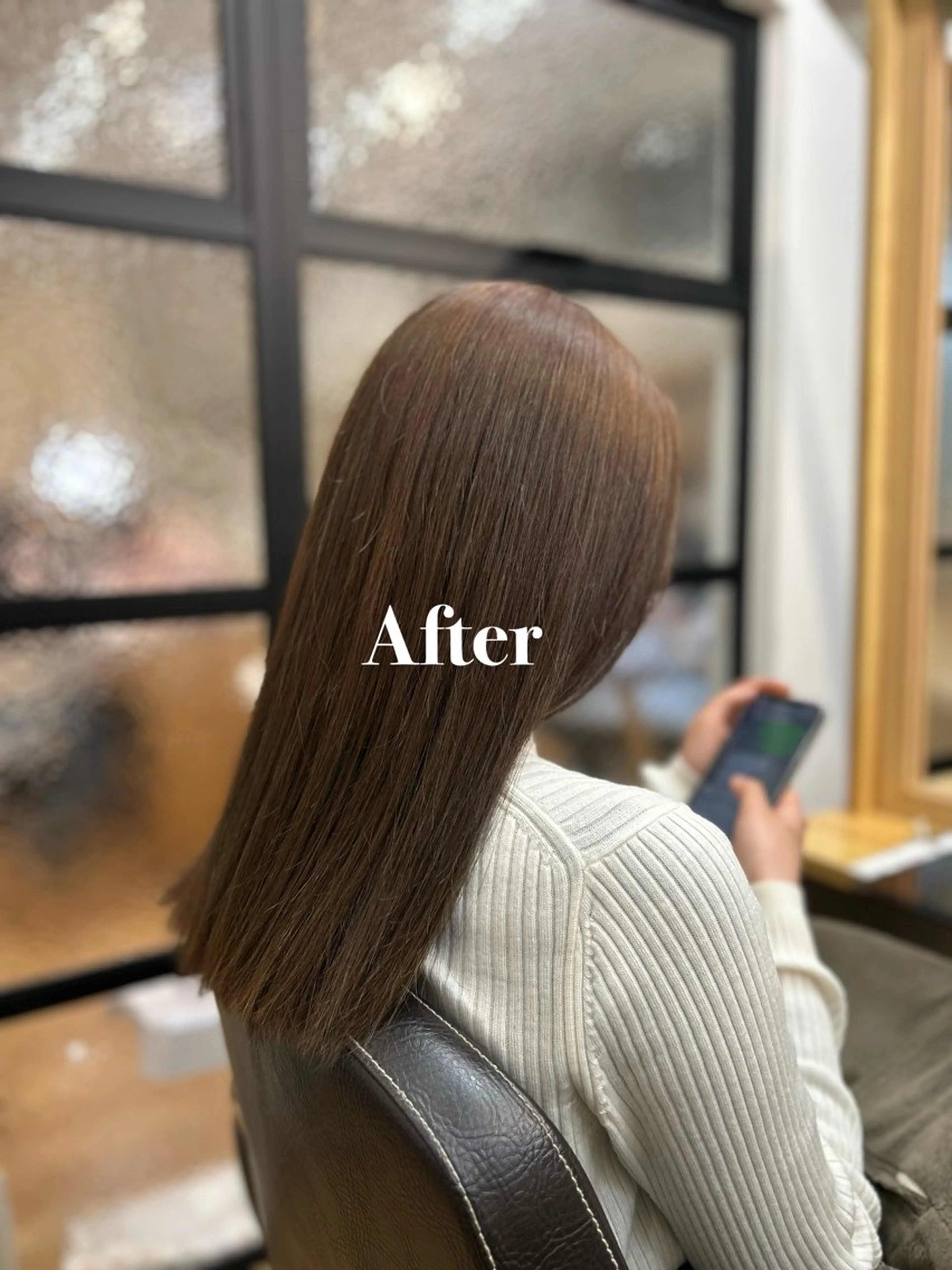 セミロング 髪質改善 〔髪質改善特化型〕 小林優大のヘアスタイル