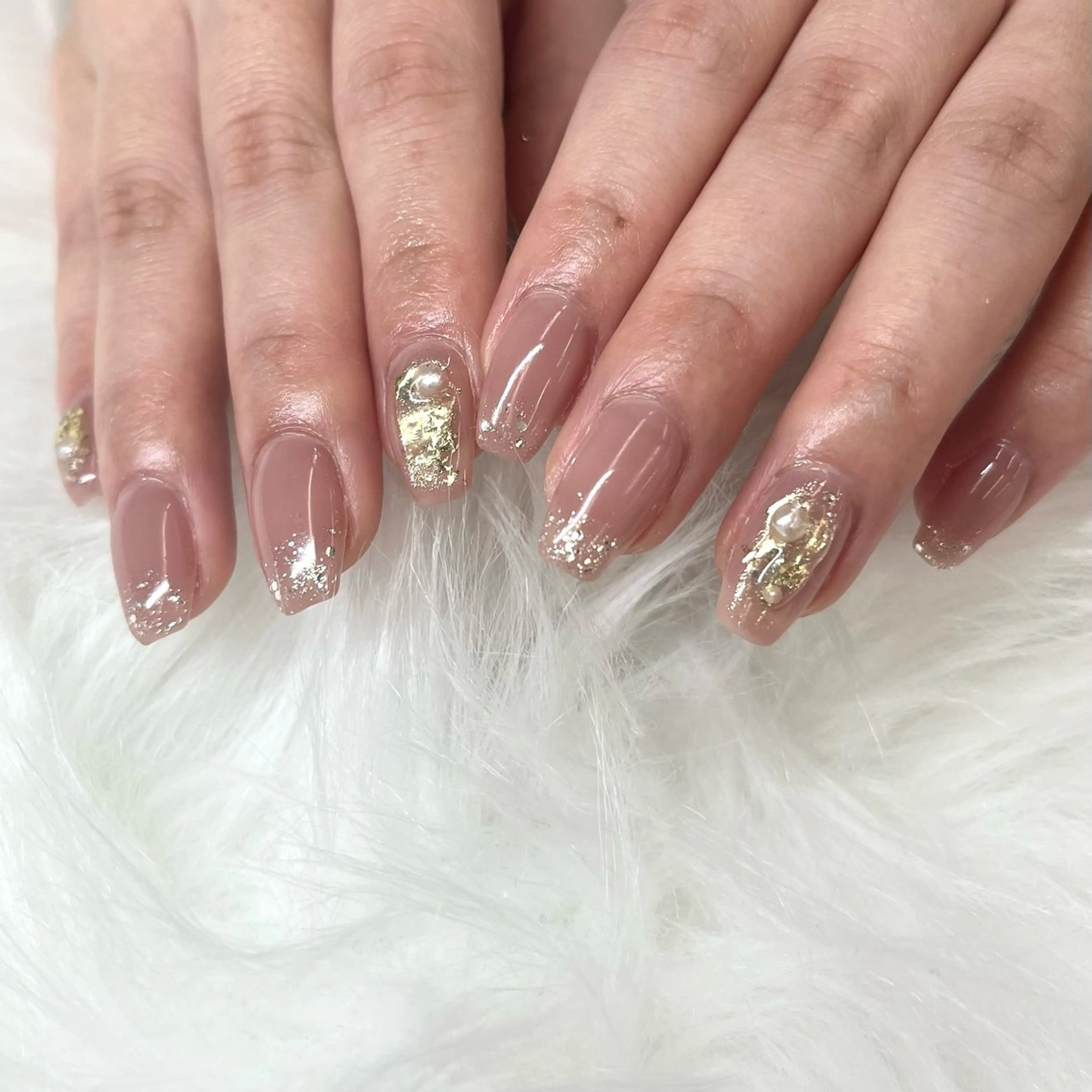 ネイル アートネイル クリアネイル フレンチネイル 【MAXKELLY】 AOYAMAのネイルデザイン