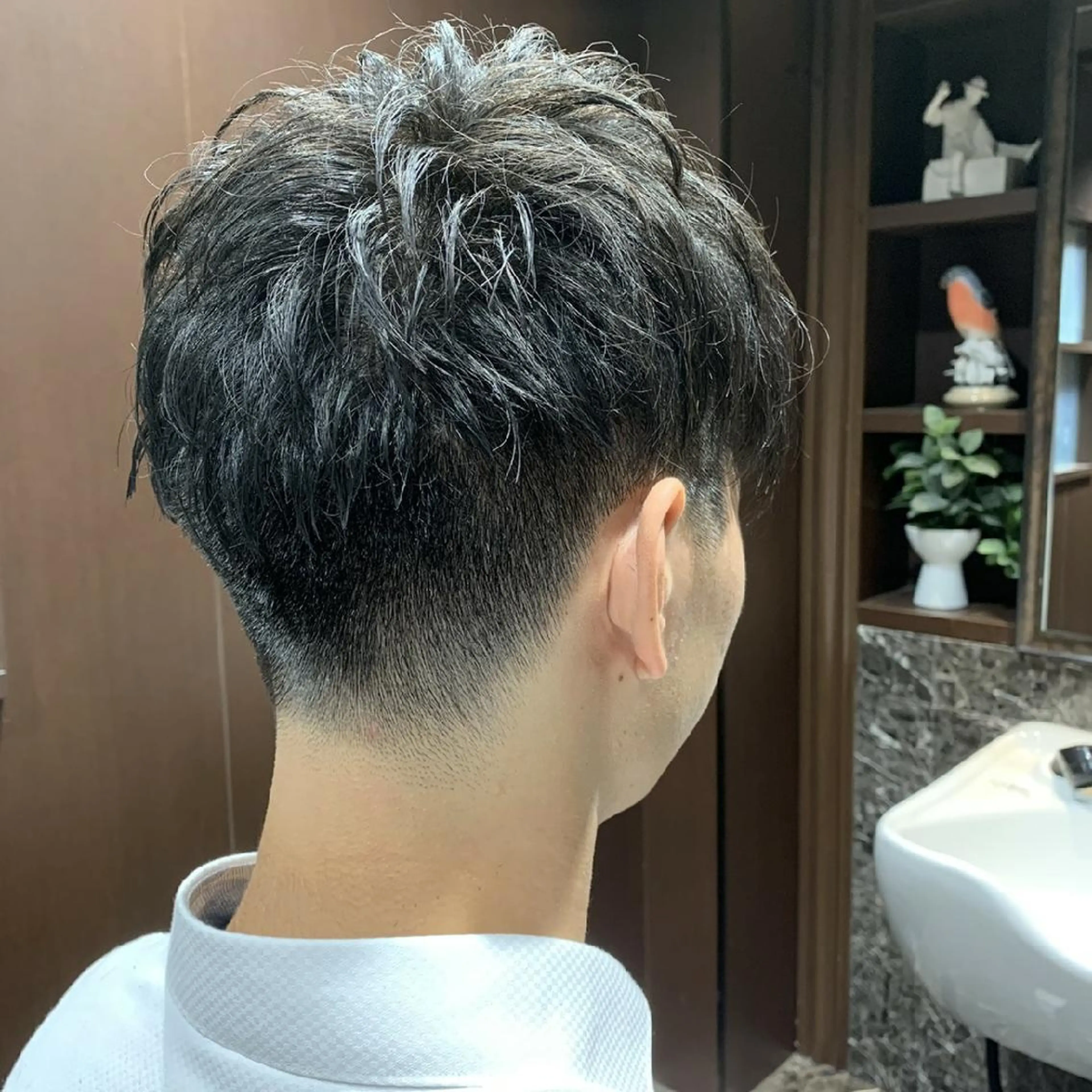 ショート パーマ 餘野 翔舞のヘアスタイル