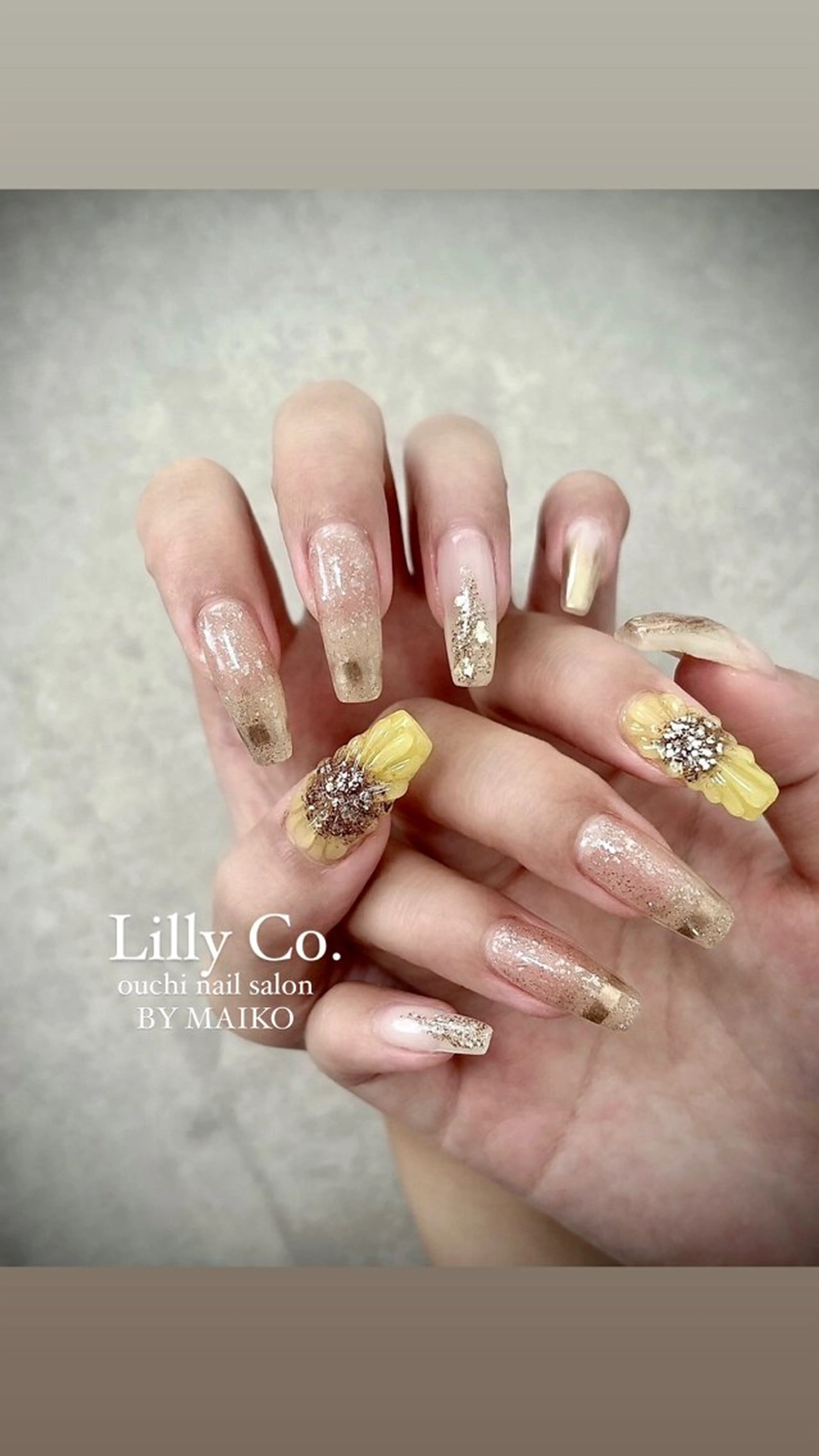 ネイル ハンドネイル ハンドケア Lilly Co.のネイルデザイン