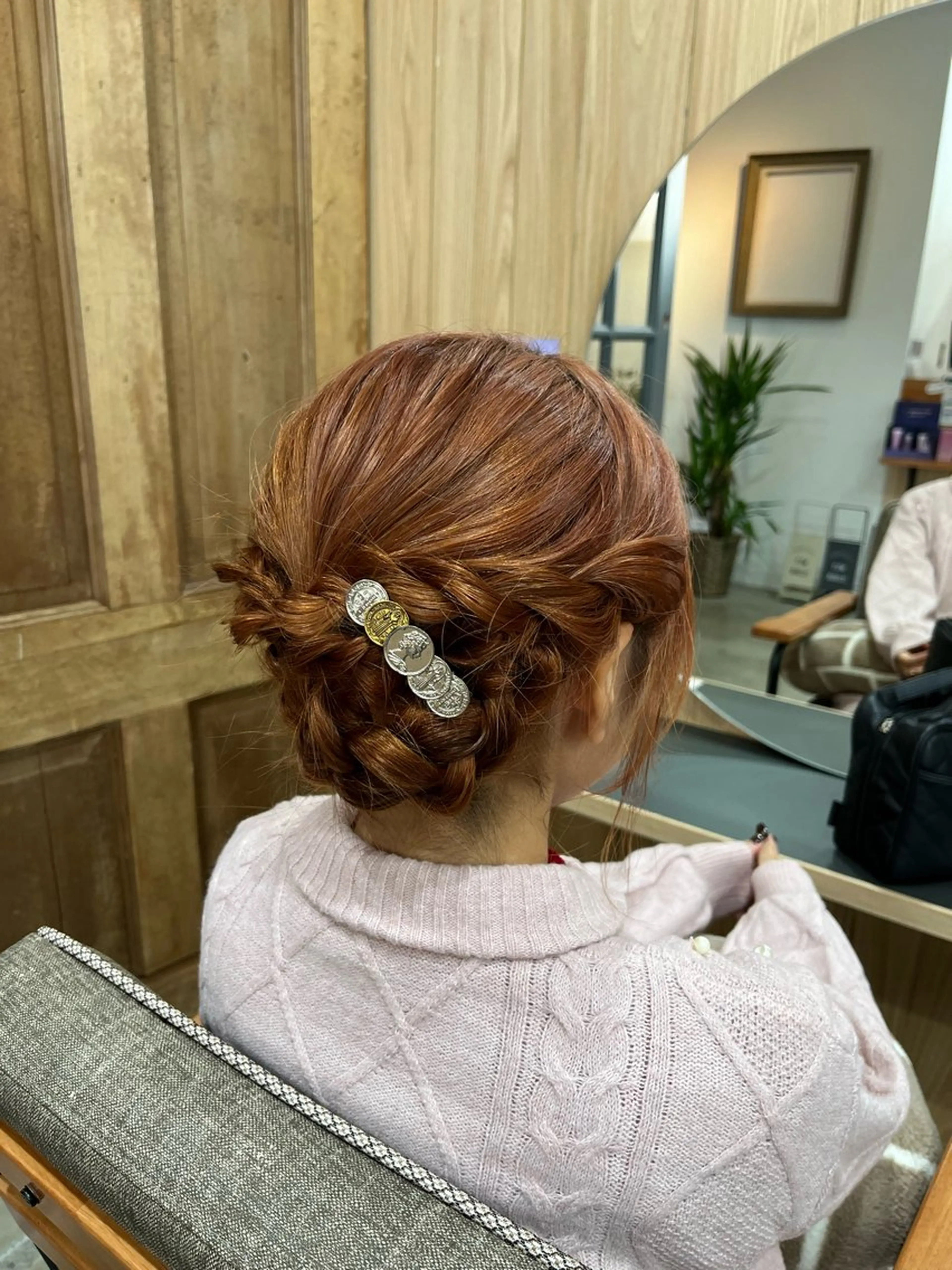 セミロング ヘアアレンジ ヘアセット 髪質改善/艶髪🫧 ｼｽﾞｸ🦥🌿のヘアスタイル