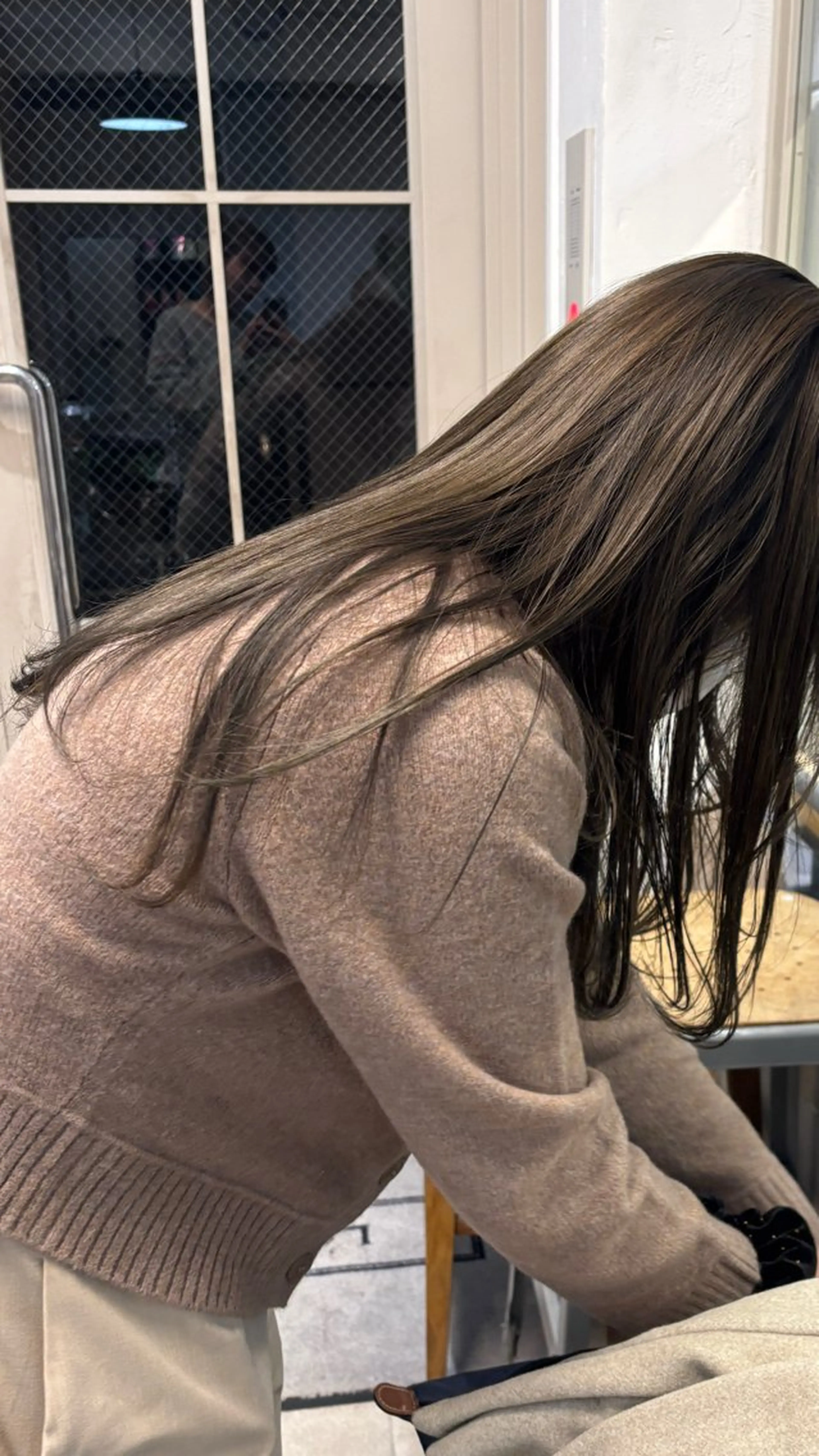 セミロング カラー miyu  / 柔らかい透明感カラーのヘアスタイル