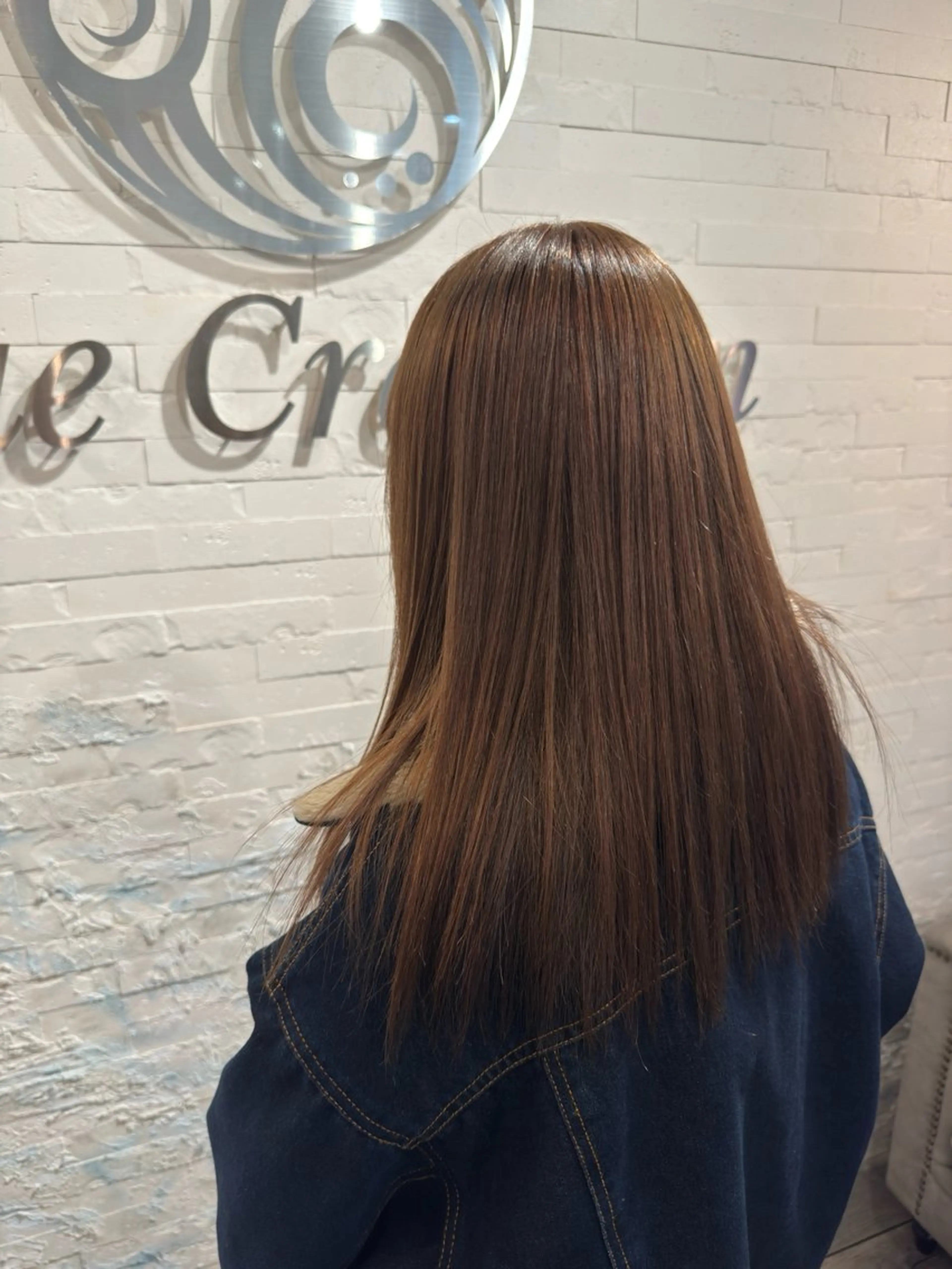 ロング カラー ブリーチ無しダブル カラー特化/🫧中村のヘアスタイル