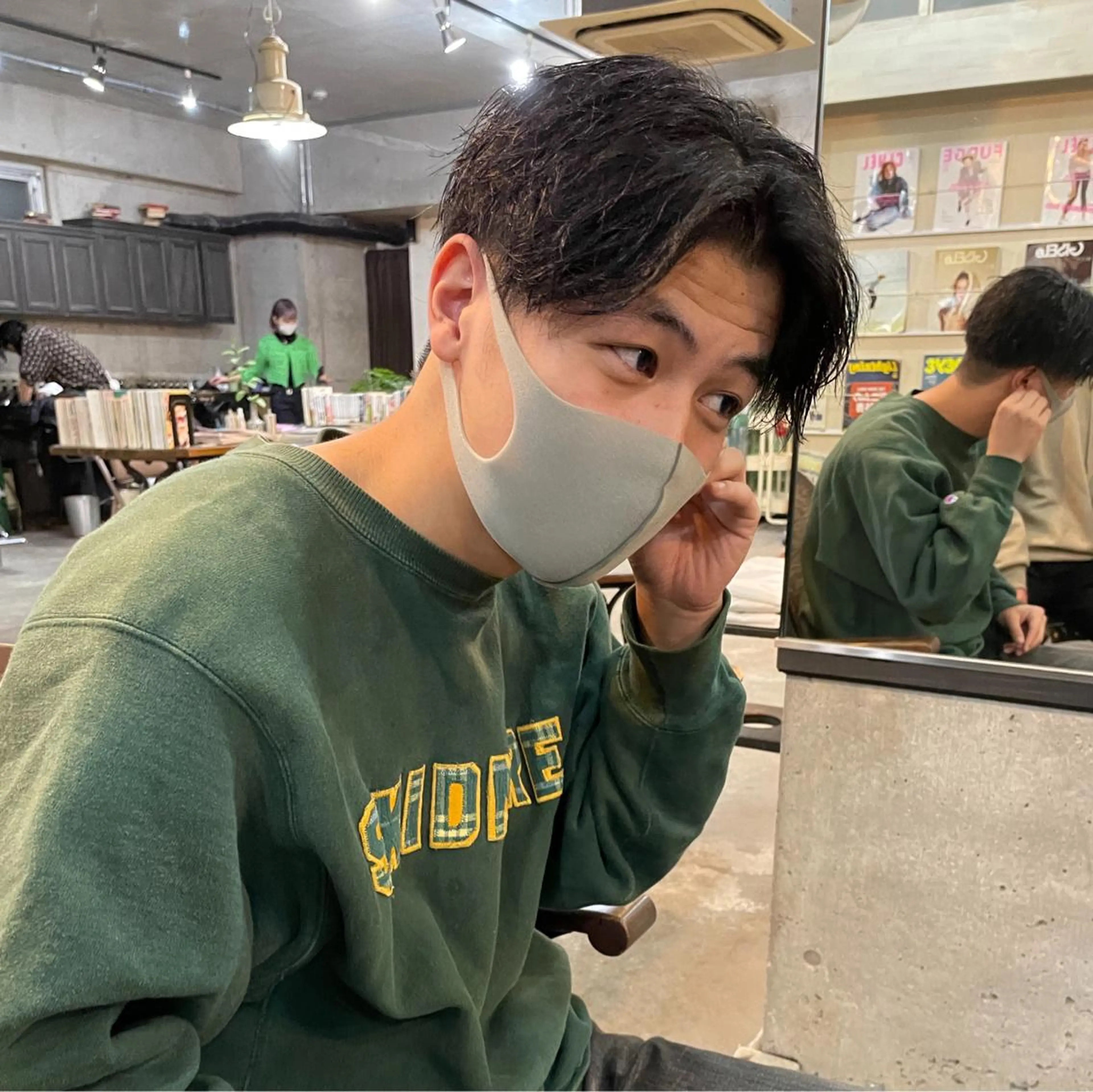 ショート カット メンズ特化美容師 ハスイルイのヘアスタイル