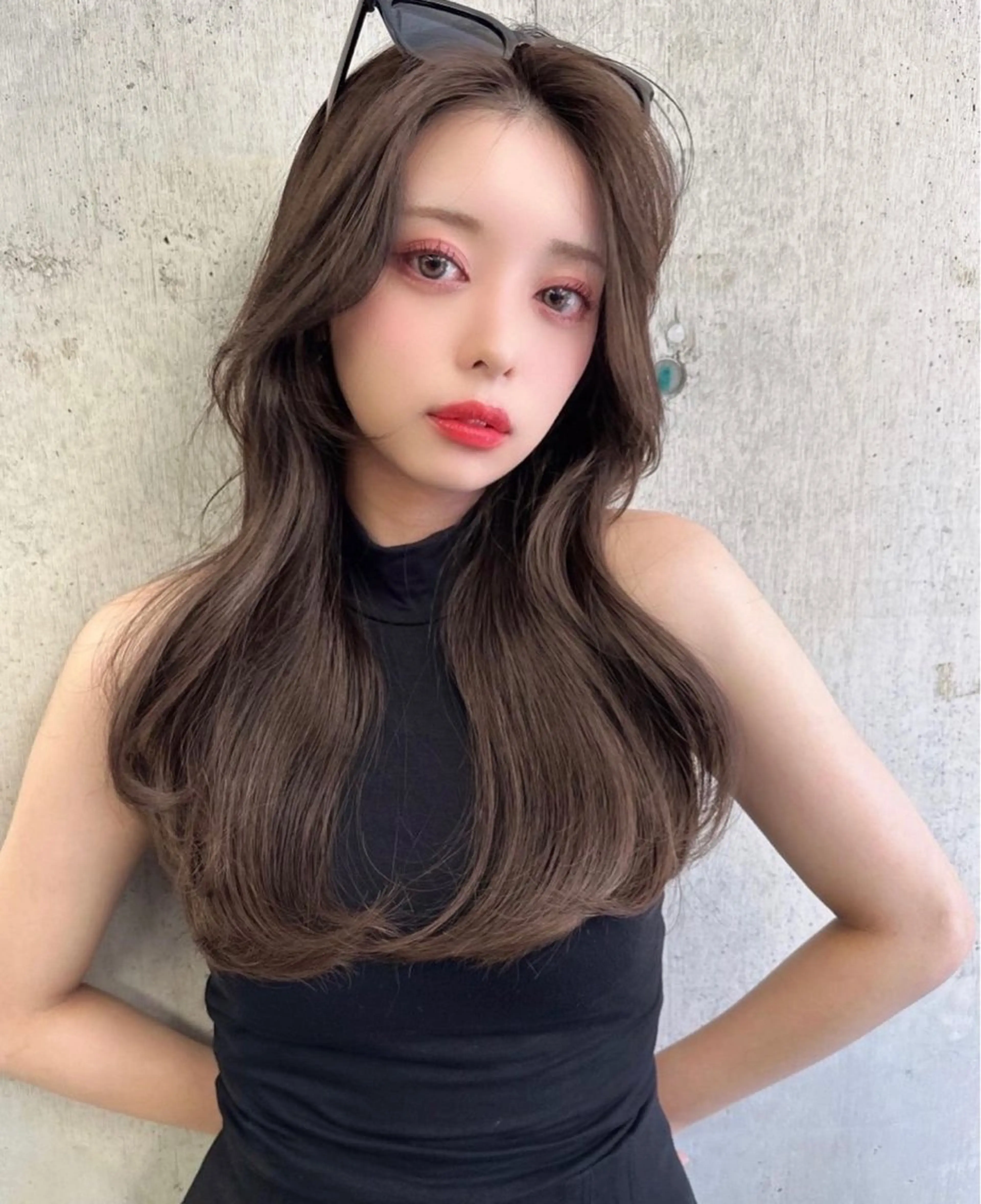 ロング カラー カット ヘアカラー トリートメント ヘアセット 名古屋/髪質改善/ 透明感SHIZUKAのヘアスタイル