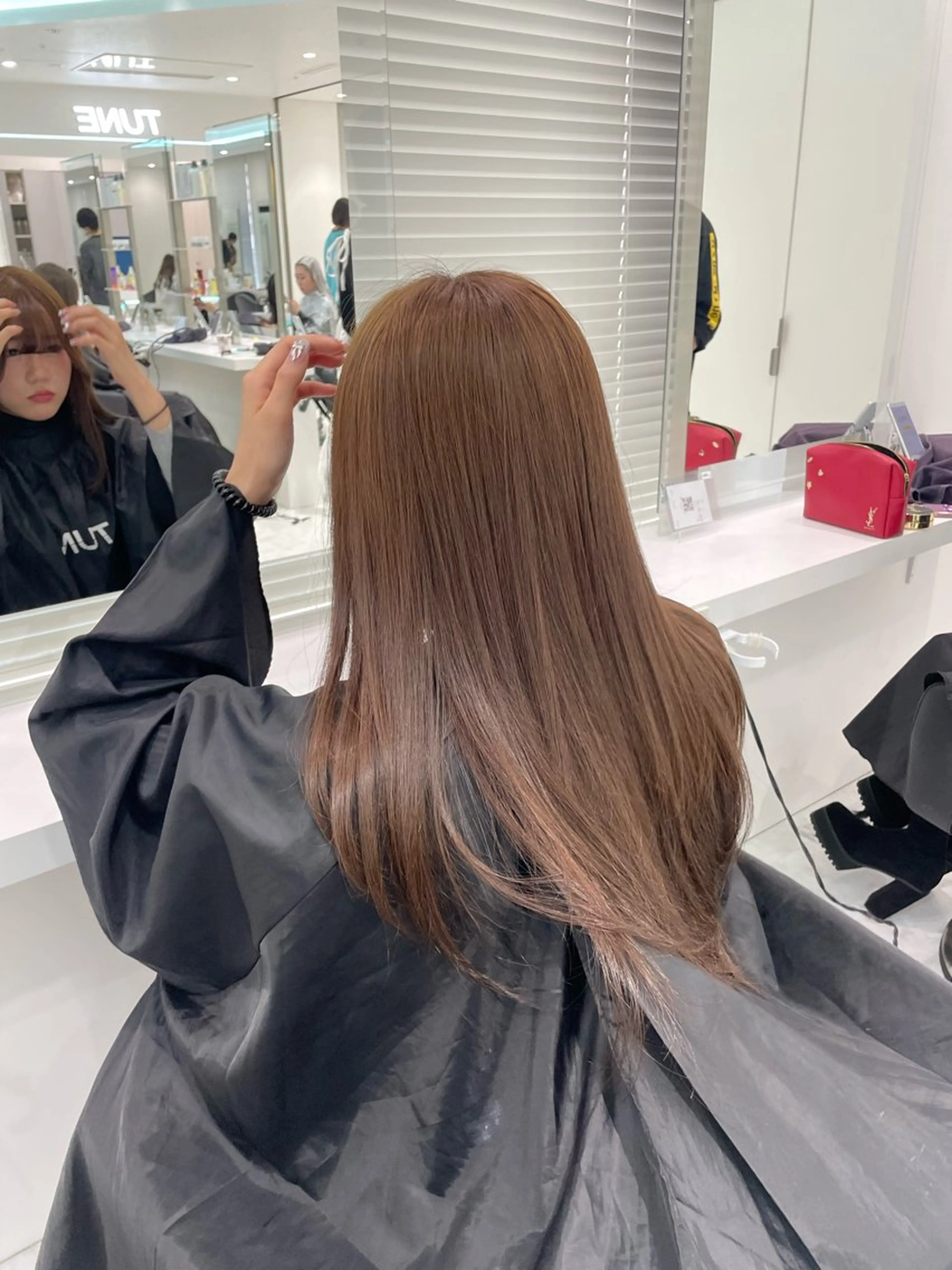 セミロング カラー ヘアカラー 🌿透明感赤み消し Keishin🌿のヘアスタイル