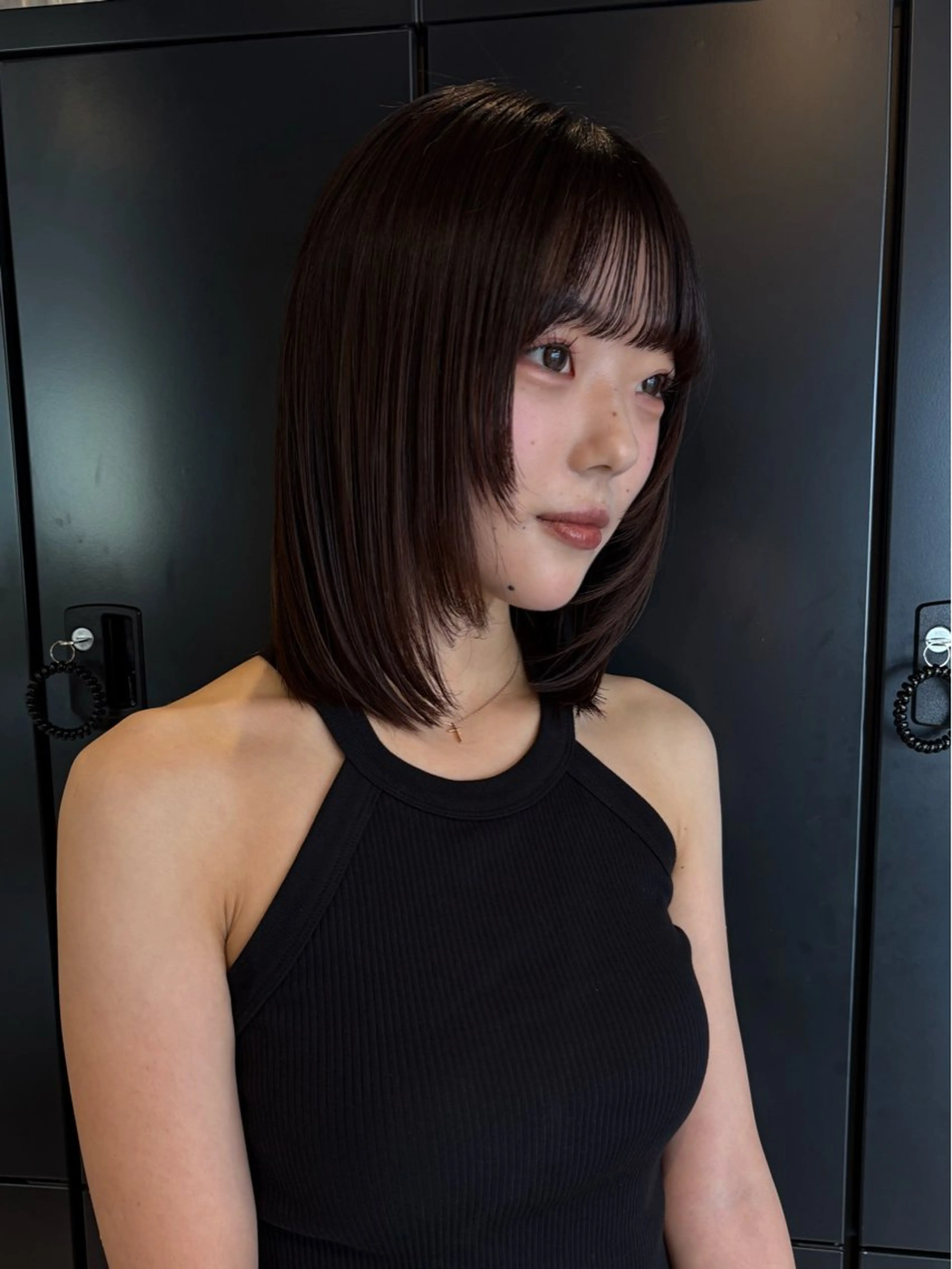 ミディアム 顔周りカット レイヤー/メンズ/ kaedeのヘアスタイル